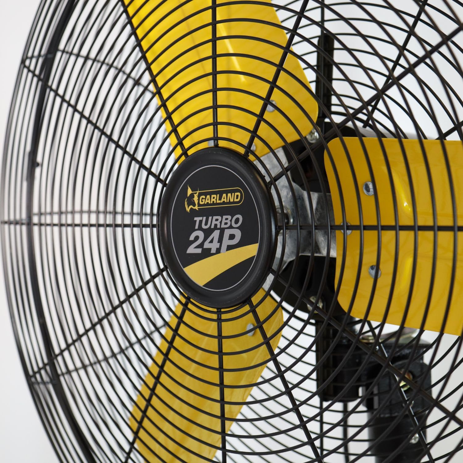 Garland TURBO 24P-V23 - Ventilador industrial de pie 260W, 196 m³/min, 61 cm, oscilante 90°, cable 3,8 m