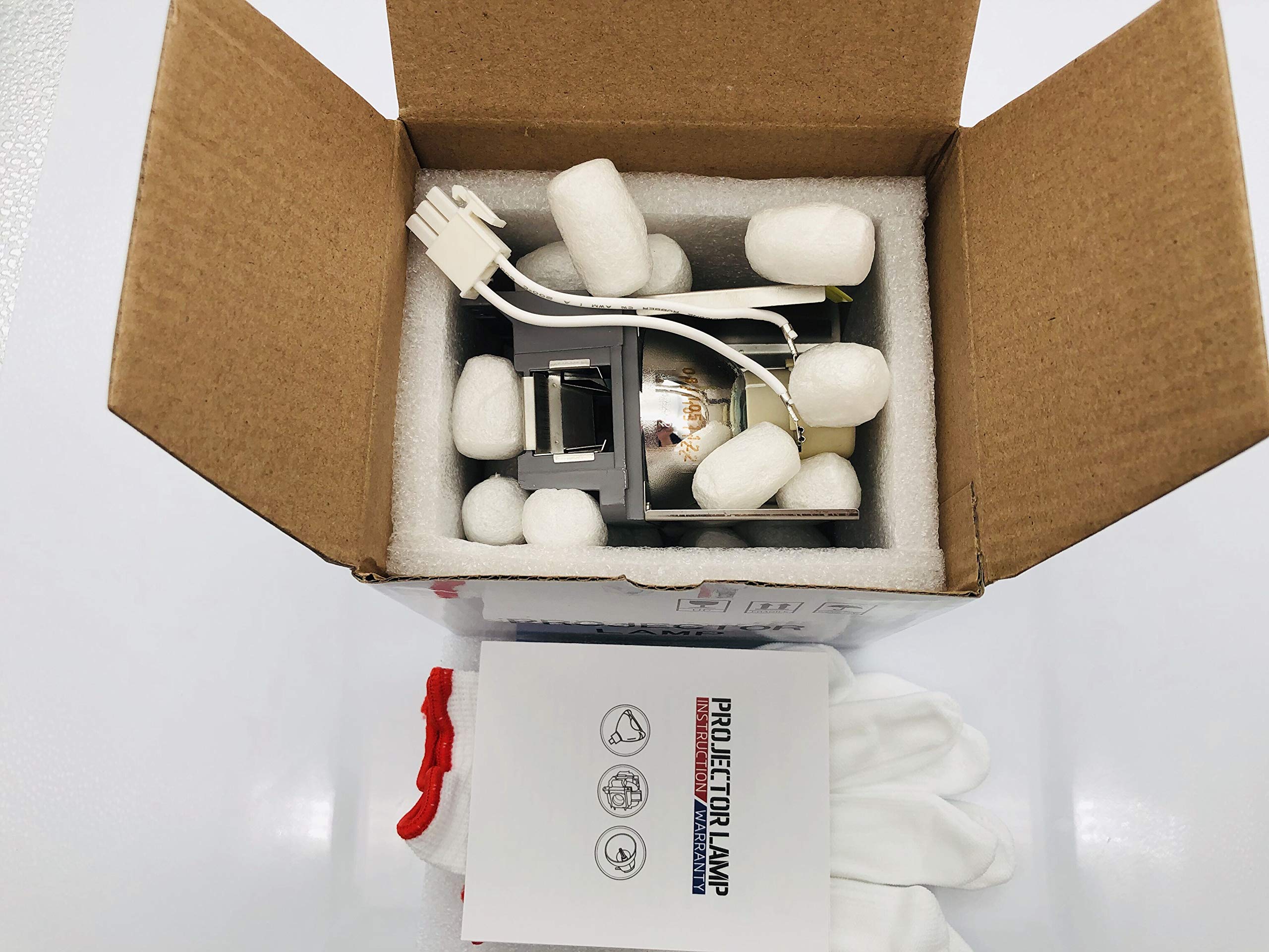 Chaowei 5J.J4R05.001 プロジェクター 交換用 ランプ 純正 P hilips フィリップス 裸電球 バルブ ＋ 汎用ハウジング 180日保証 対応機種: MW712 MX813ST Amazon.co.jp: Chaowei 5J.J4R05.001 プロジェクター 交換用 ランプ