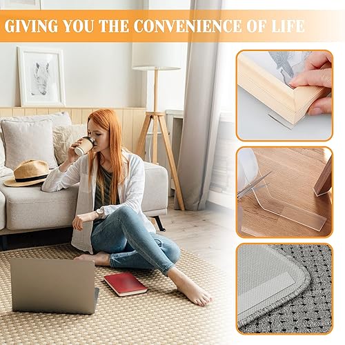 Miniatura 4 de Cinta adhesiva de doble cara para paredes, extraíble, cinta adhesiva resistente para colgar en la pared, fotos sin rastro, cinta adhesiva lavable R