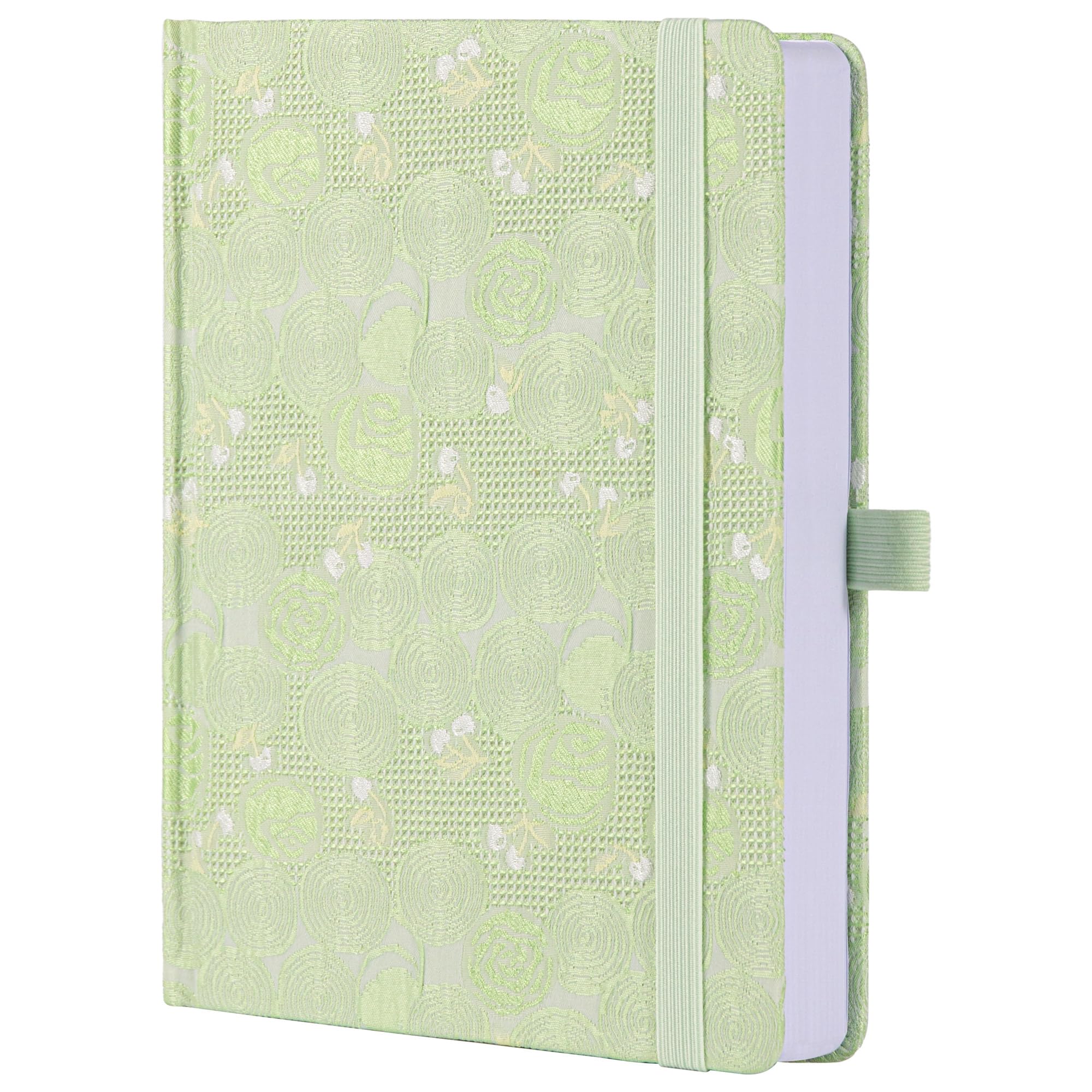 TIEFOSSI Lined Journals for Writing Aesthetic Floral Notebook, College Ruled Notebook A5 Hardcover Notebooks for Women & Girls, 100GSM 316 Numbered Pages, Travel, Business, Work, Office, School Taking