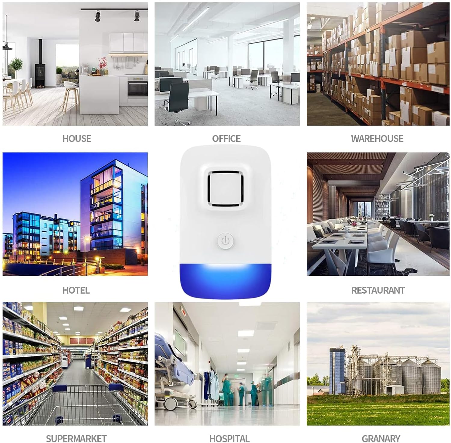 Ultrasonic Pest Control Repeller Plug in, Electronic ​Rodent Repellent​ for ​Indoor​ Home, ​Mosquito Repellent​, ​Cockroach Killer, ​Spider Repellent (1 Pack) - Image 7