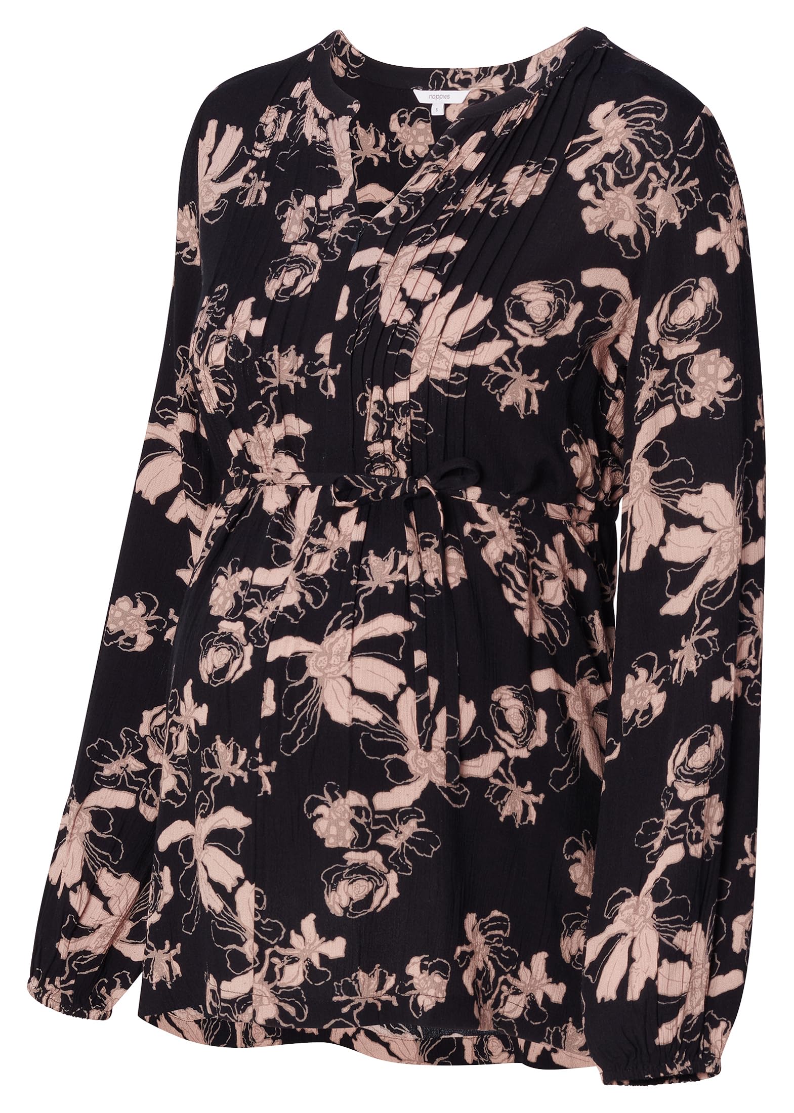 Noppies Damen Blouse Guilin Nursing Long Sleeve All Over Print Bluse