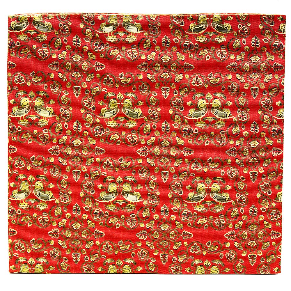 Amazon | 古帛紗 鴛鴦唐草文錦（おしどりからくさもんにしき） 龍村裂