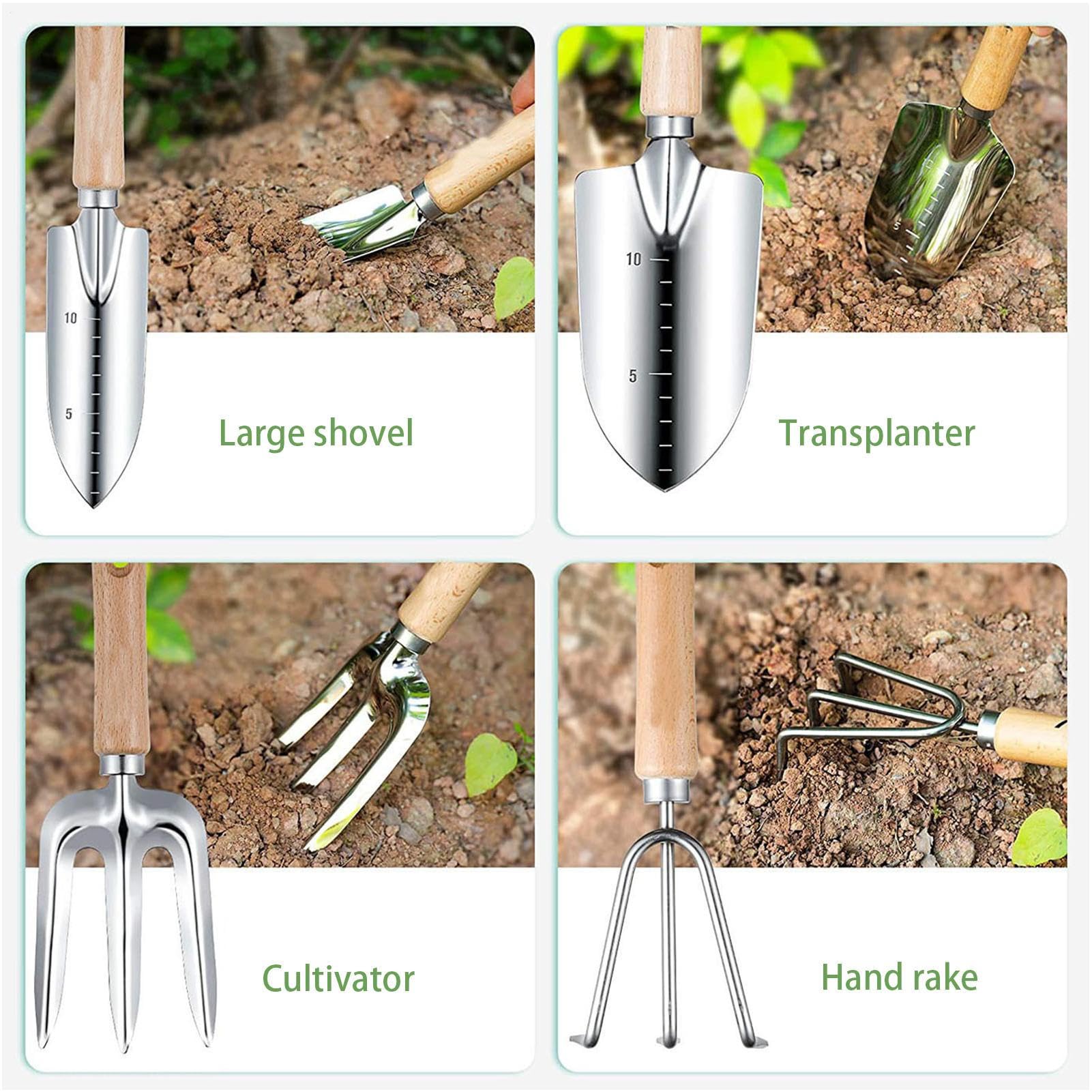 Narzędzia Ogrodnicze Dla Kobiet Sadzenie Przycinanie Kopanie Pielenie | Wytrzymały Sprzęt Ogrodniczy Mały Oszczędzający Miejsce Skuteczny W Ogrodnictwie
