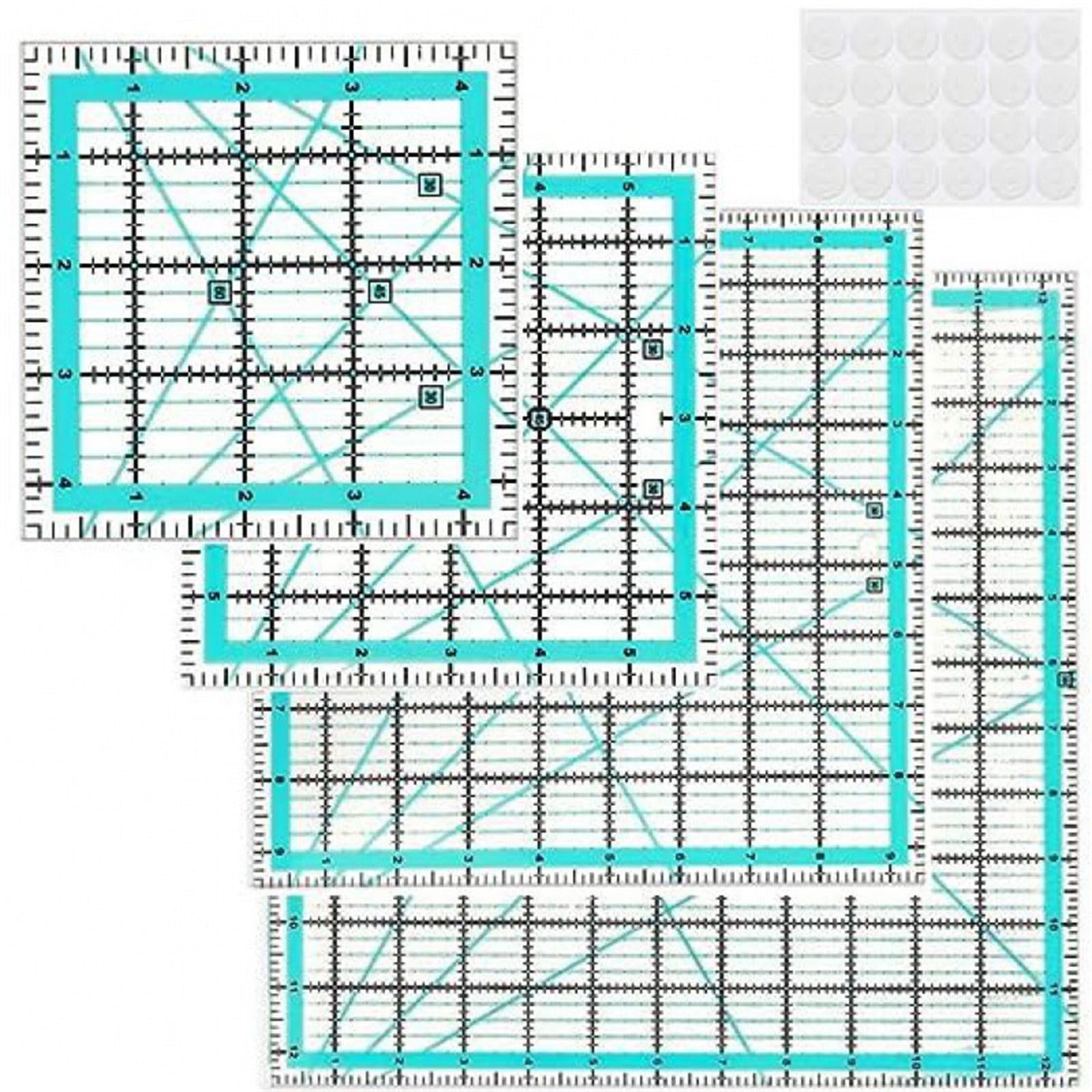 Modèles de coupe en acrylique transparent supérieur pour couture et patchwork - 8