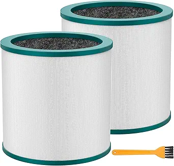 Colorfullife Replacement Air Purifier Filter for Dyson Tower Purifier Pure Cool Link TP01, TP02, TP03, BP01, Compare to Part 968126-03,2 Pack