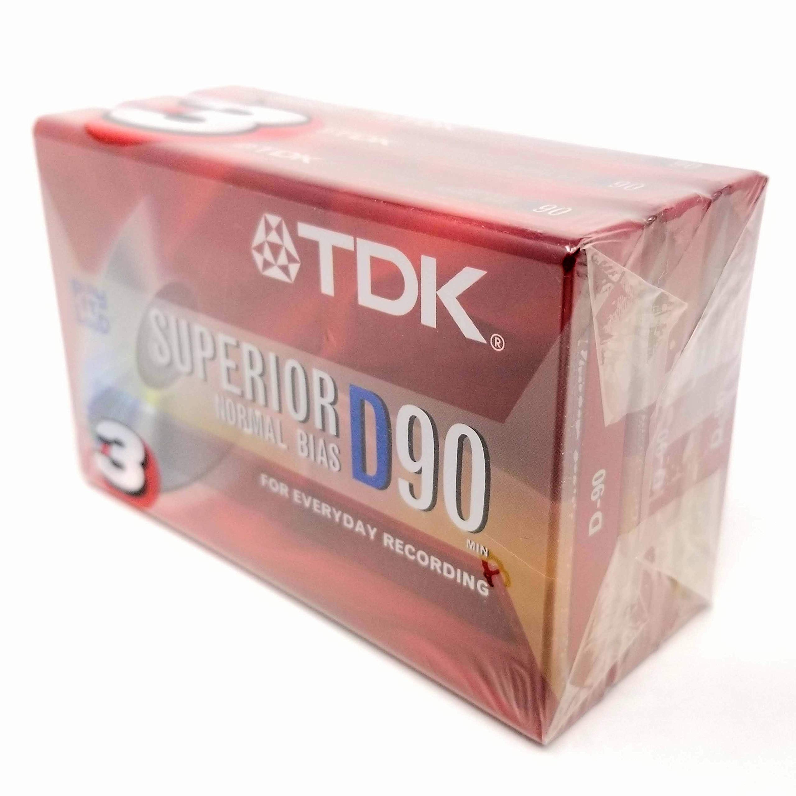 その他 TDK Superior D90 Amazon.com: TDK Superior Normal Bias D90 blank cassette tapes