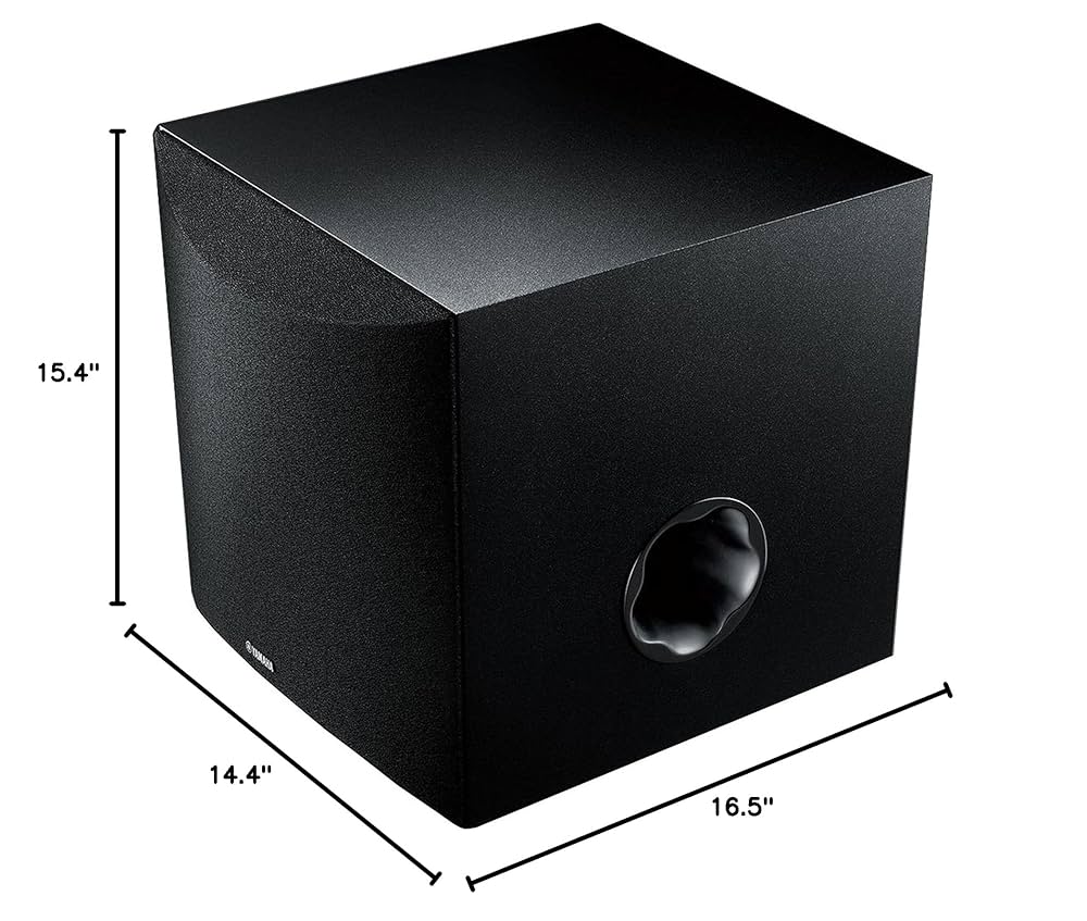Yamaha NS-SW100 サブウーファー 黒 Amazon.com: Yamaha Audio 10