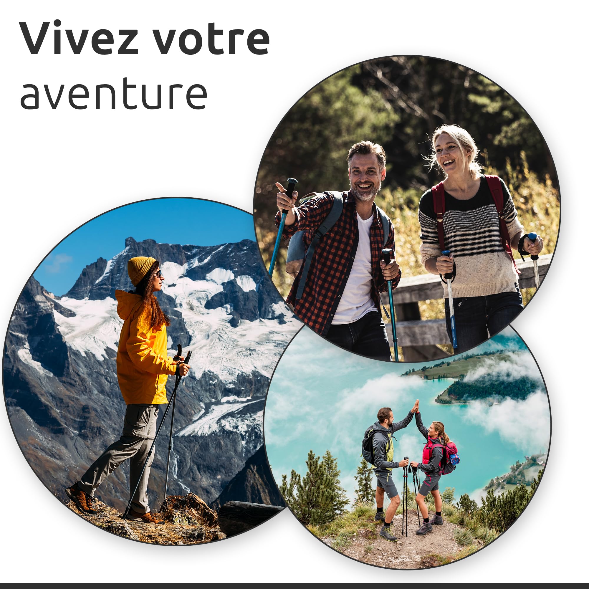 Lot De 20 Embouts Caoutchouc Pour Bâtons Marche Nordique, Randonnée, Trekking, Escalade Et Asphalte | Leroy Merlin