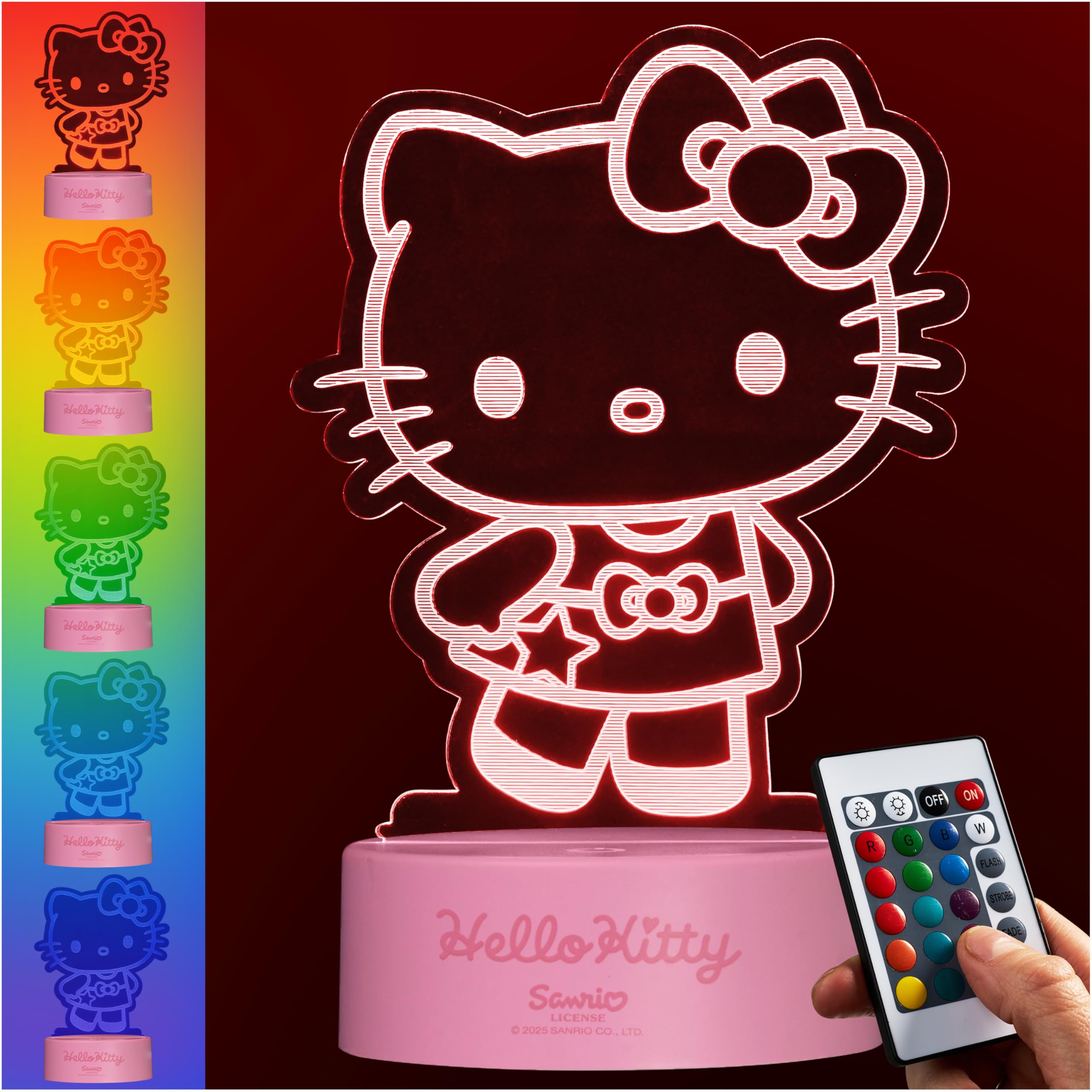 Amazon.co.jp: Get Trend ハローキティ LED アクリルナイトライト 16色