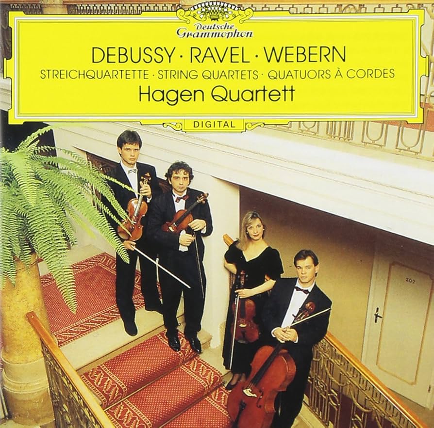 Amazon.co.jp: ドビュッシー&ラヴェル,ヴェーベルン:弦楽四重奏
