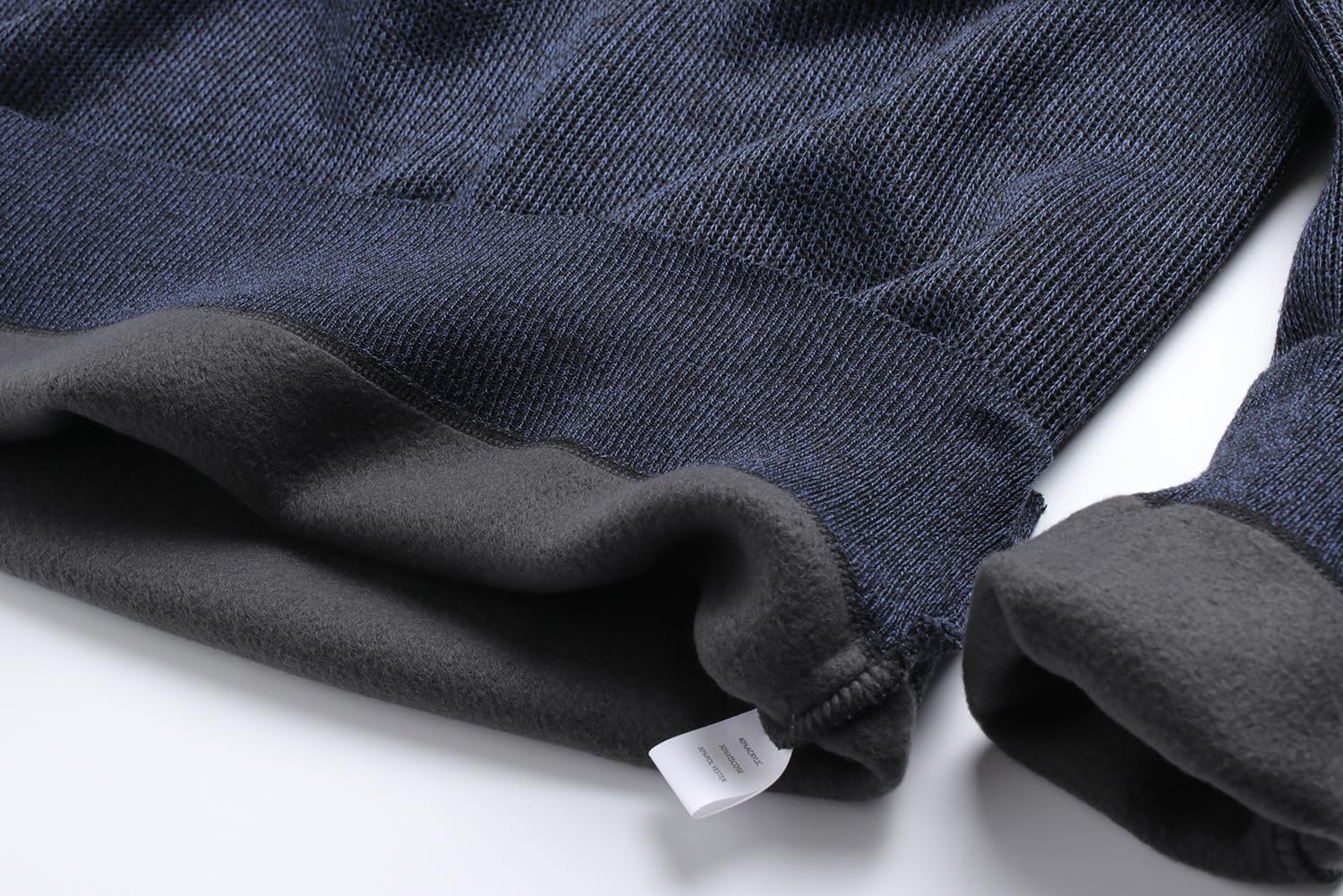 Jersey de Forro Polar para Hombre con Cuello Alto y Sudadera de Microfibra 1/4 Cremallera Manga Larga Jersey Ligero de Cuello Alto de Punto Grueso