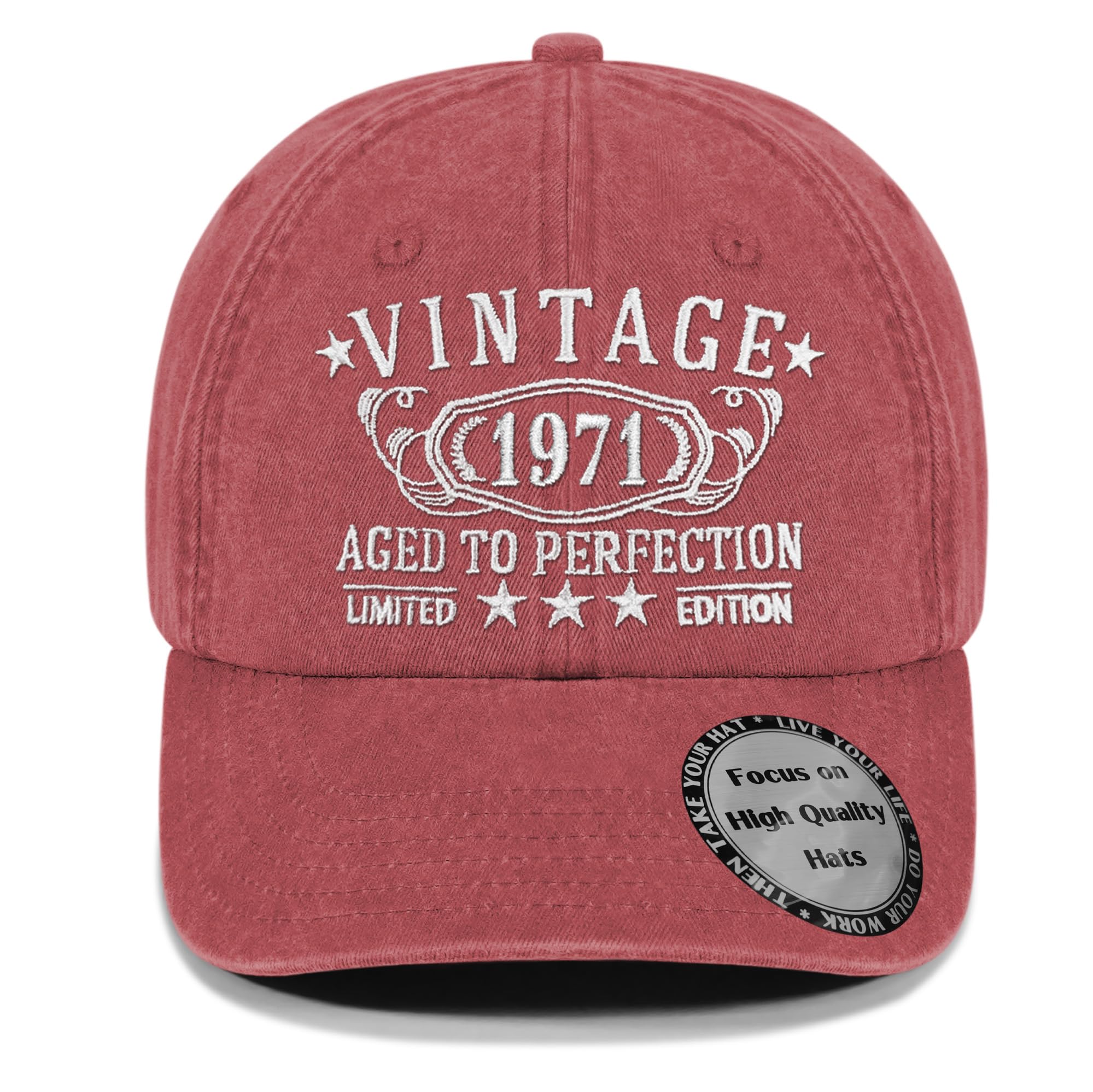 Birthday Gifts for Men Women, Personalized 30th - 100th Birthday Gifts, 1926-1996 Vintage Hat…