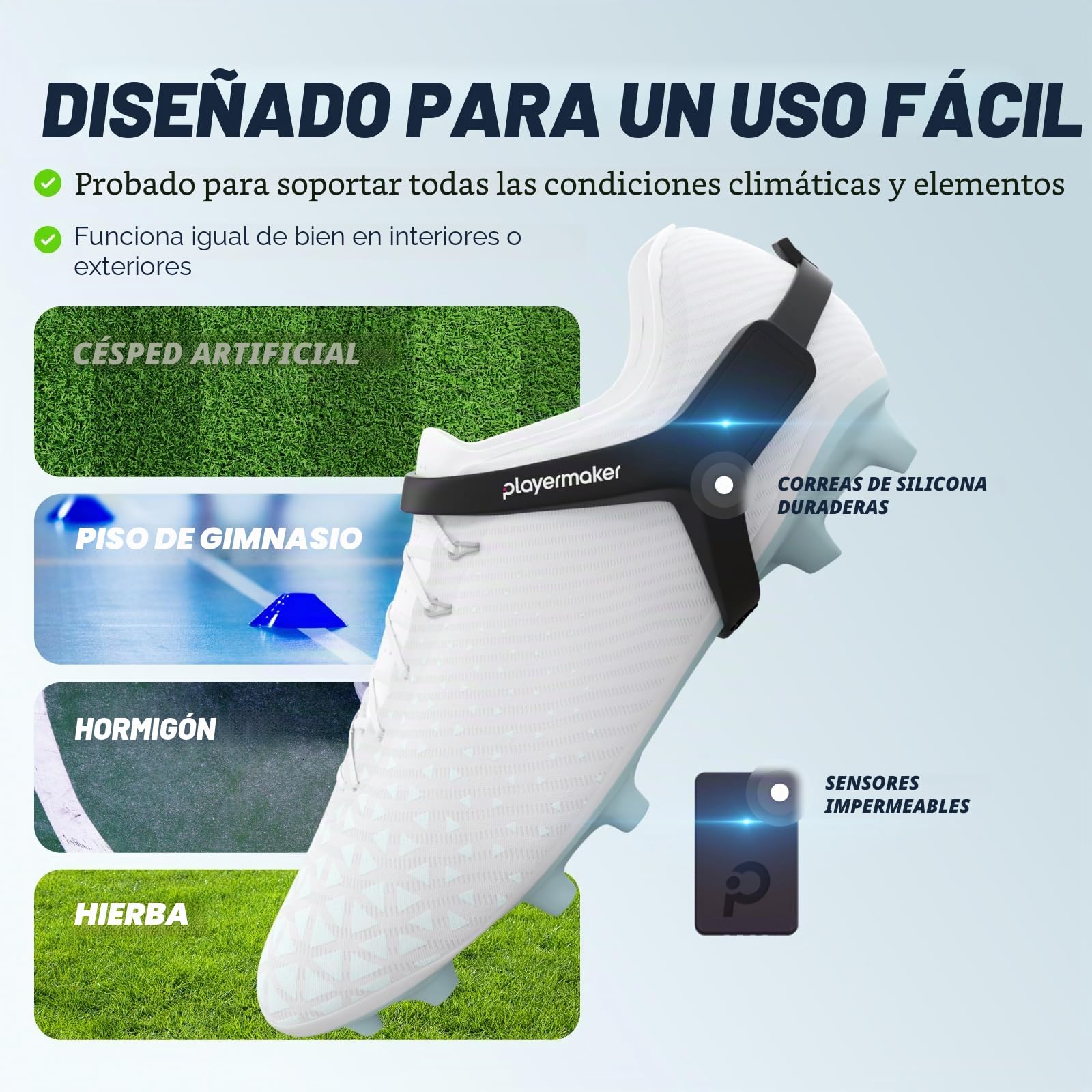 CITYPLAY Rastreador de fútbol Inteligente para Botas, Mejora tu Juego y controla más de 25 métricas físicas y técnicas, con suscripción Anual a la aplicación CITYPLAY para un Acceso Completo