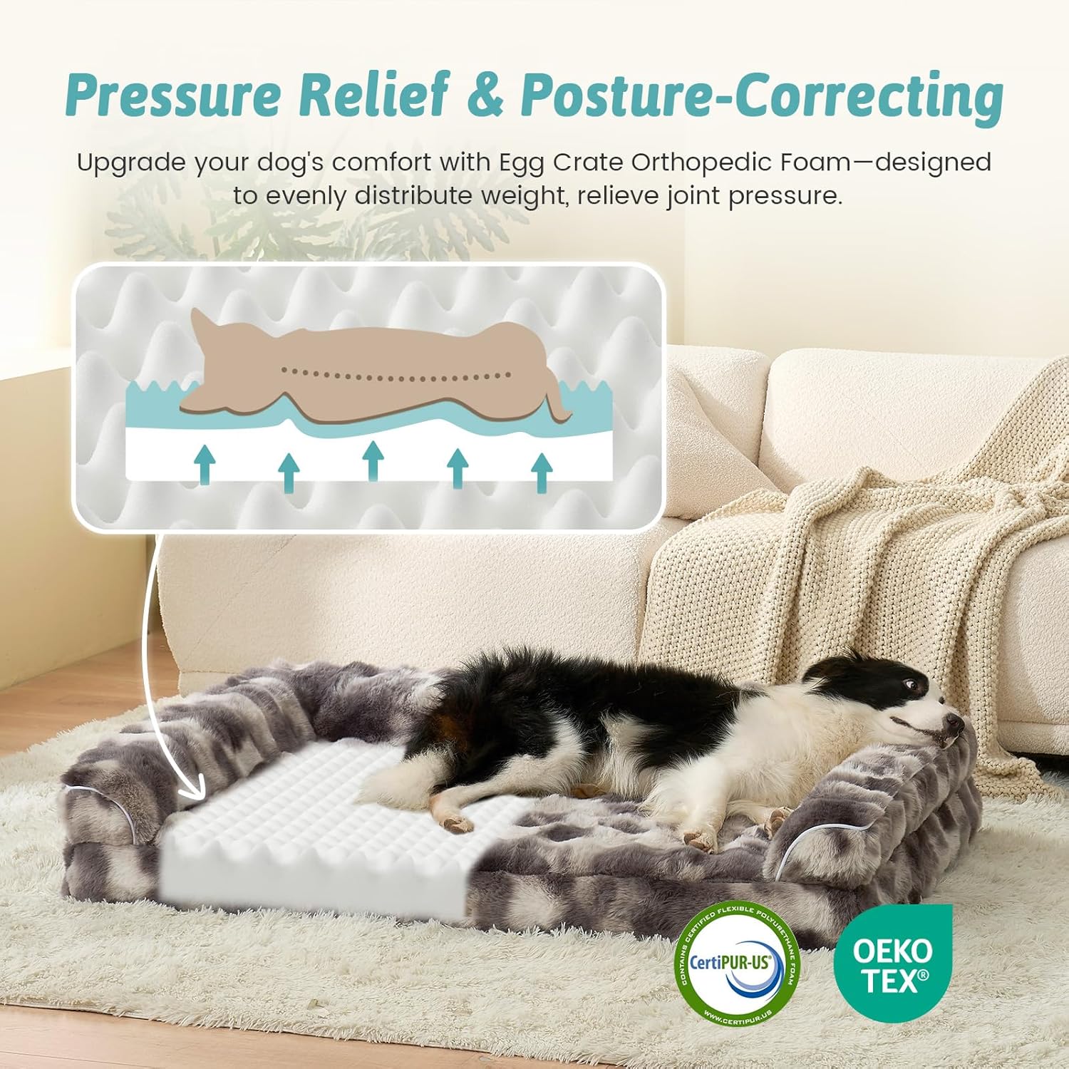 Luxury Comfort for Your Pup: Review of the Faux Fur Orthopedic Dog Bed