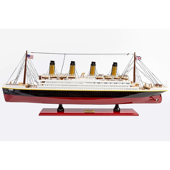 Buy Seacraft Gallery Titanic Model Ship 31" 3D RMS Titanic Model Boat Assembled Model Ships