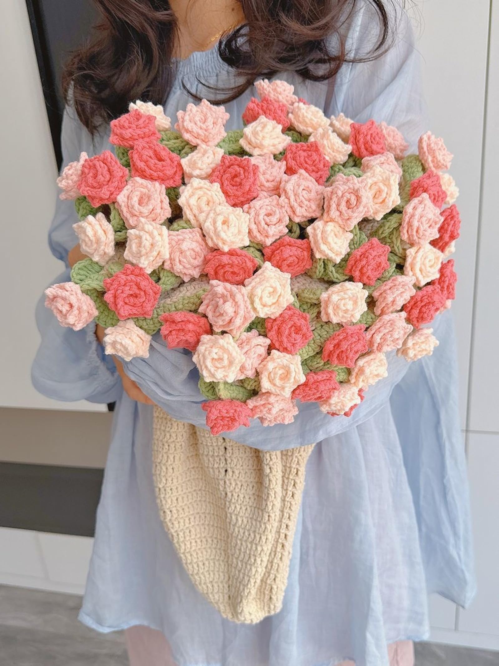 nano72-nyan さん専用」花束ブランケット100cm(12/24まで