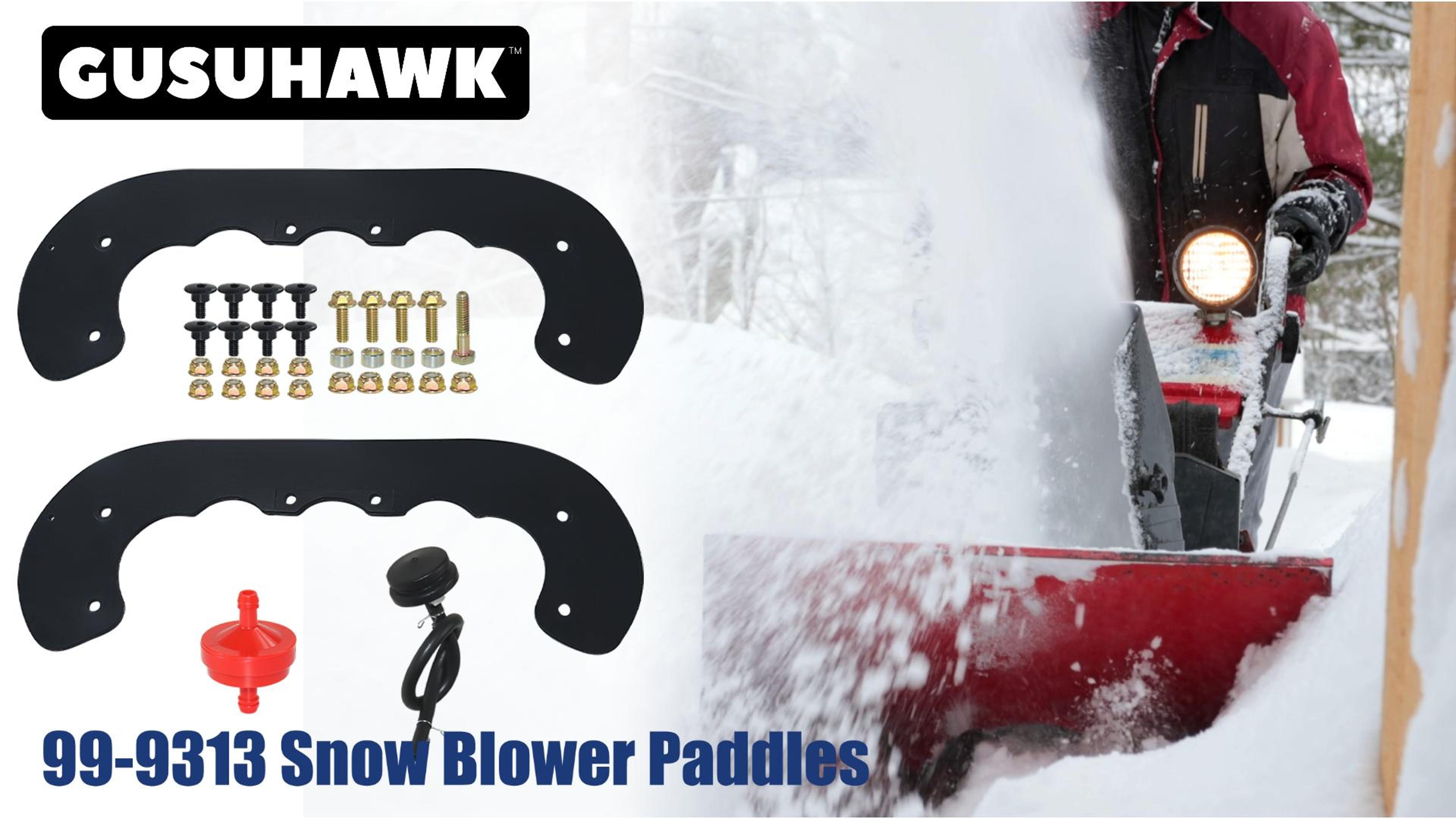 Amazon.com: GUSUHAWK 99-9313 Snow Blower Paddles Replaces Toro 99
