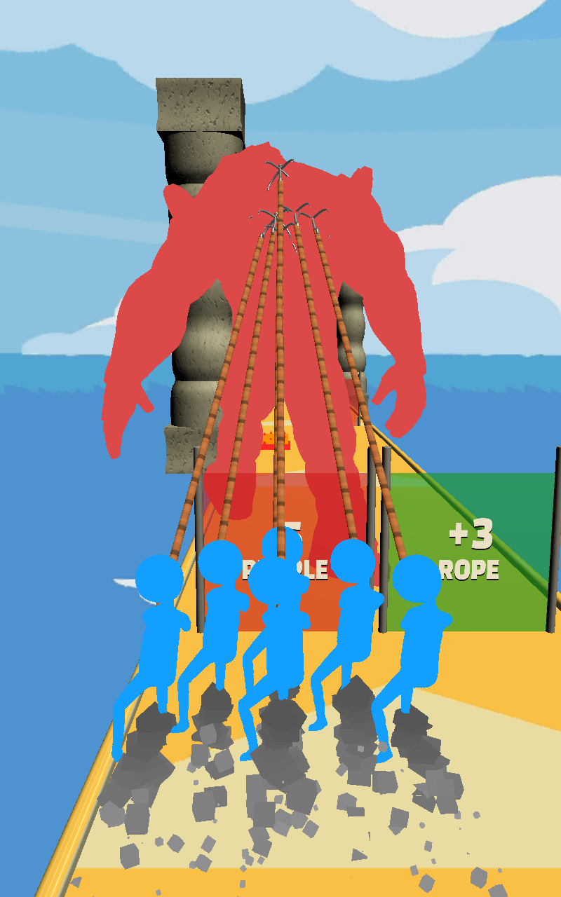 Gaint Rope Giant Rope Crowd Pull Invader Rush Evolution games - App on the Amazon ...