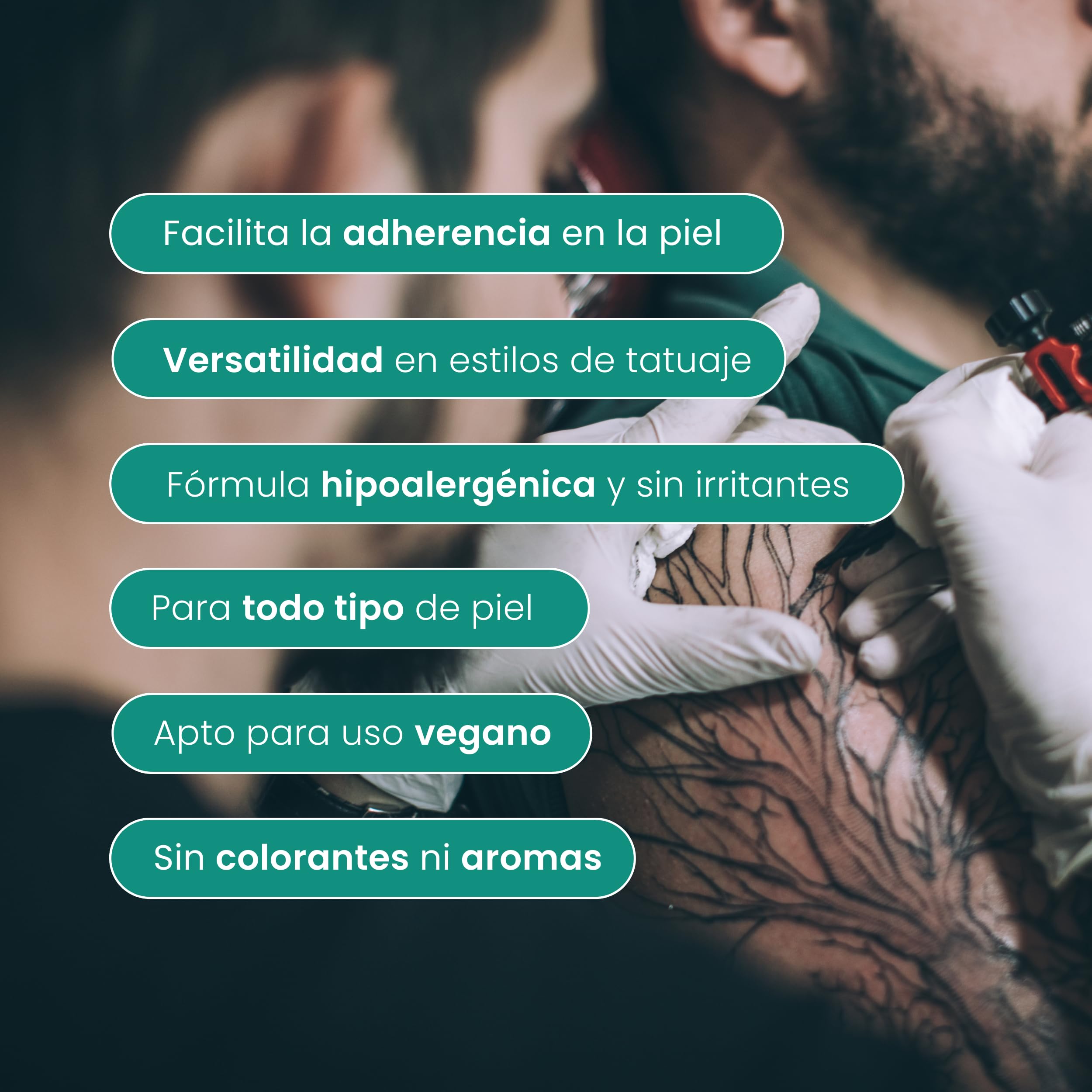SUMUN TATTOO - Royal Stencil | Stencil Tattoo Transfer Profesional | Gel Vegano Sin Colorantes Ni Aromas | Stencil Stuff Compatible Con Papel De Calco | Transfer Tattoo Preciso Para Tatuajes