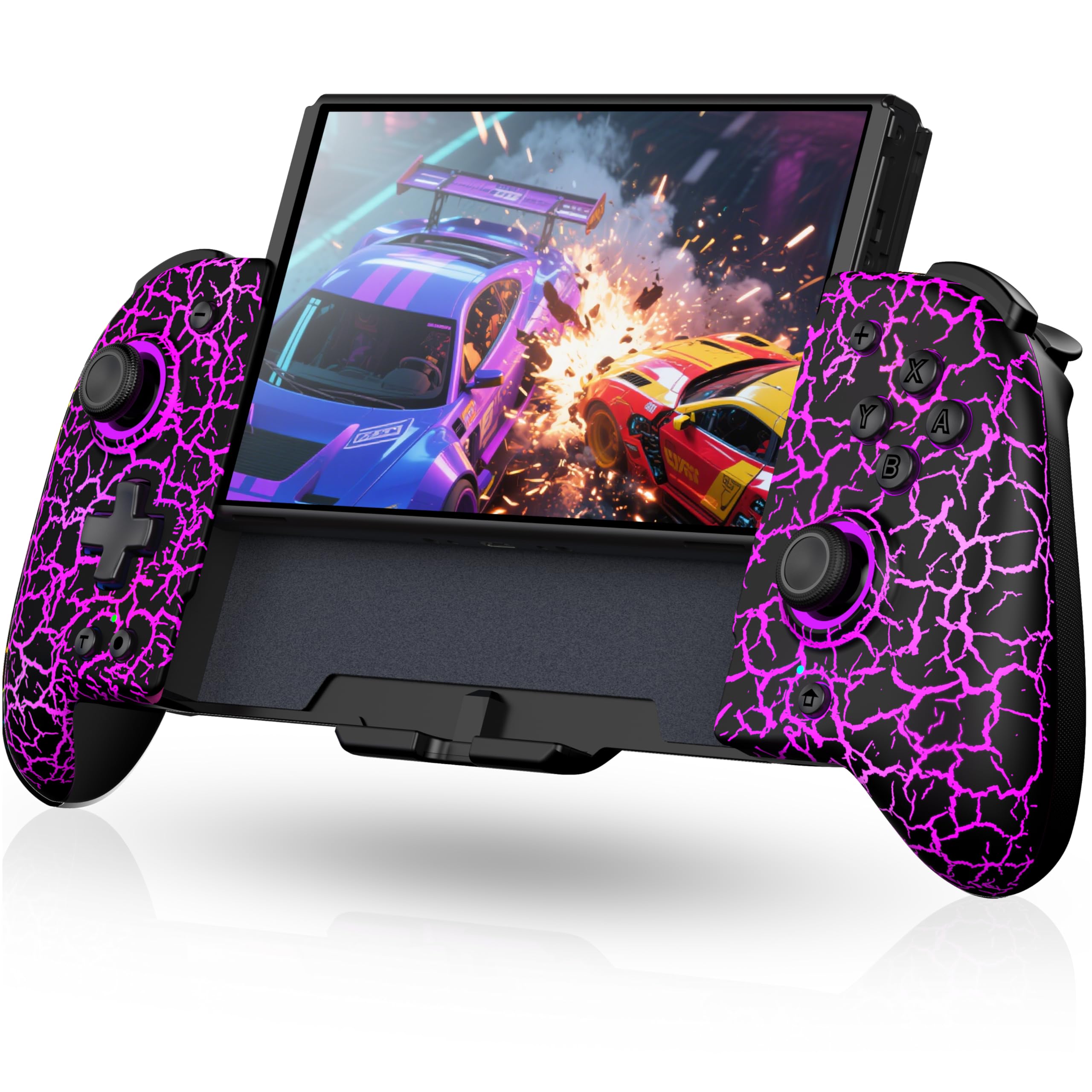 Photo 1 of LIFUFUTEE Switch Controllers, Wireless Switch Pro Controller Replacement for Nintendo Switch Controller/OLED, Hall Effect One-Piece Joypad Controller with Programmable/Dual Vibration/Turbo/Wakeup