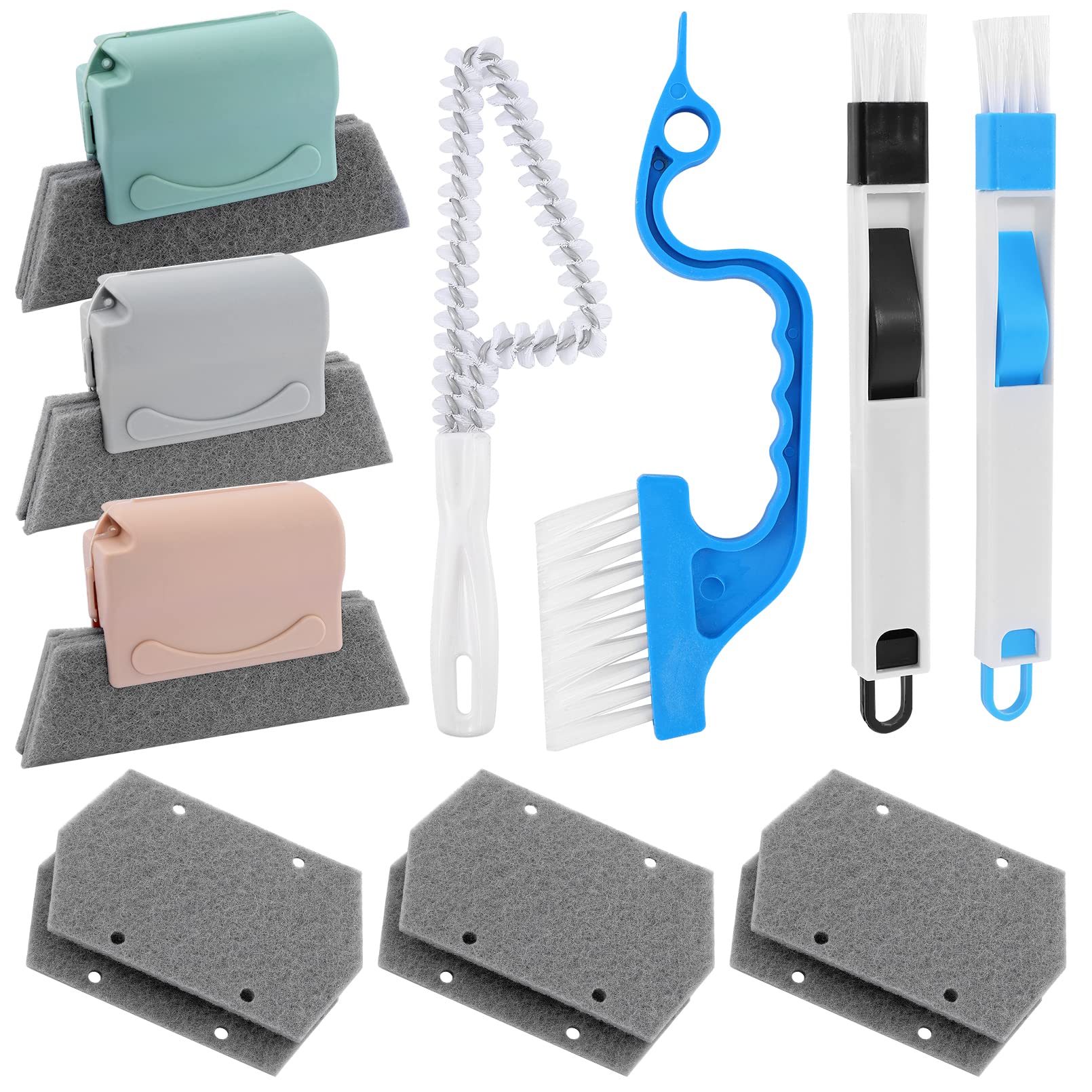 Brosse à Long Manche Rétractable Pour Espaces Serrés - Poils Durs En Nylon, Idéale évier Et Recoins De Cuisine