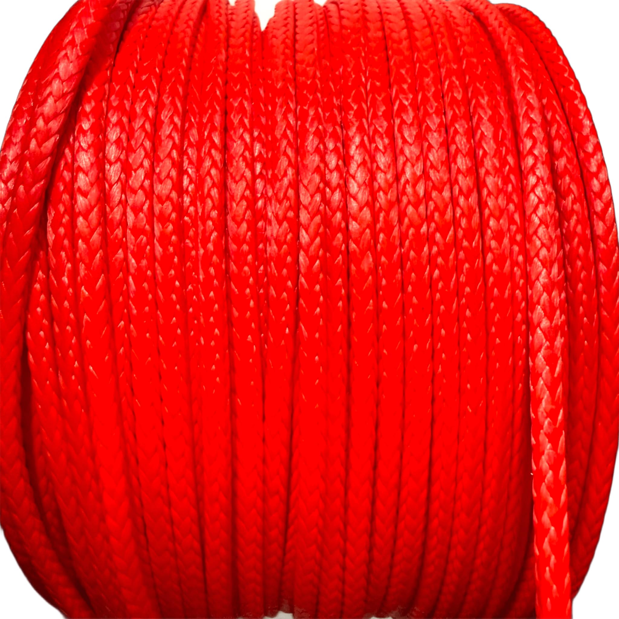 3mm Dyneema SK78 Compact Braid Rope High Strength Lightweight Low Stretch Marine Line Easy Splice Control Line Halyard Trapeze Purchase System Rope,Colour - Red, 1 Metre