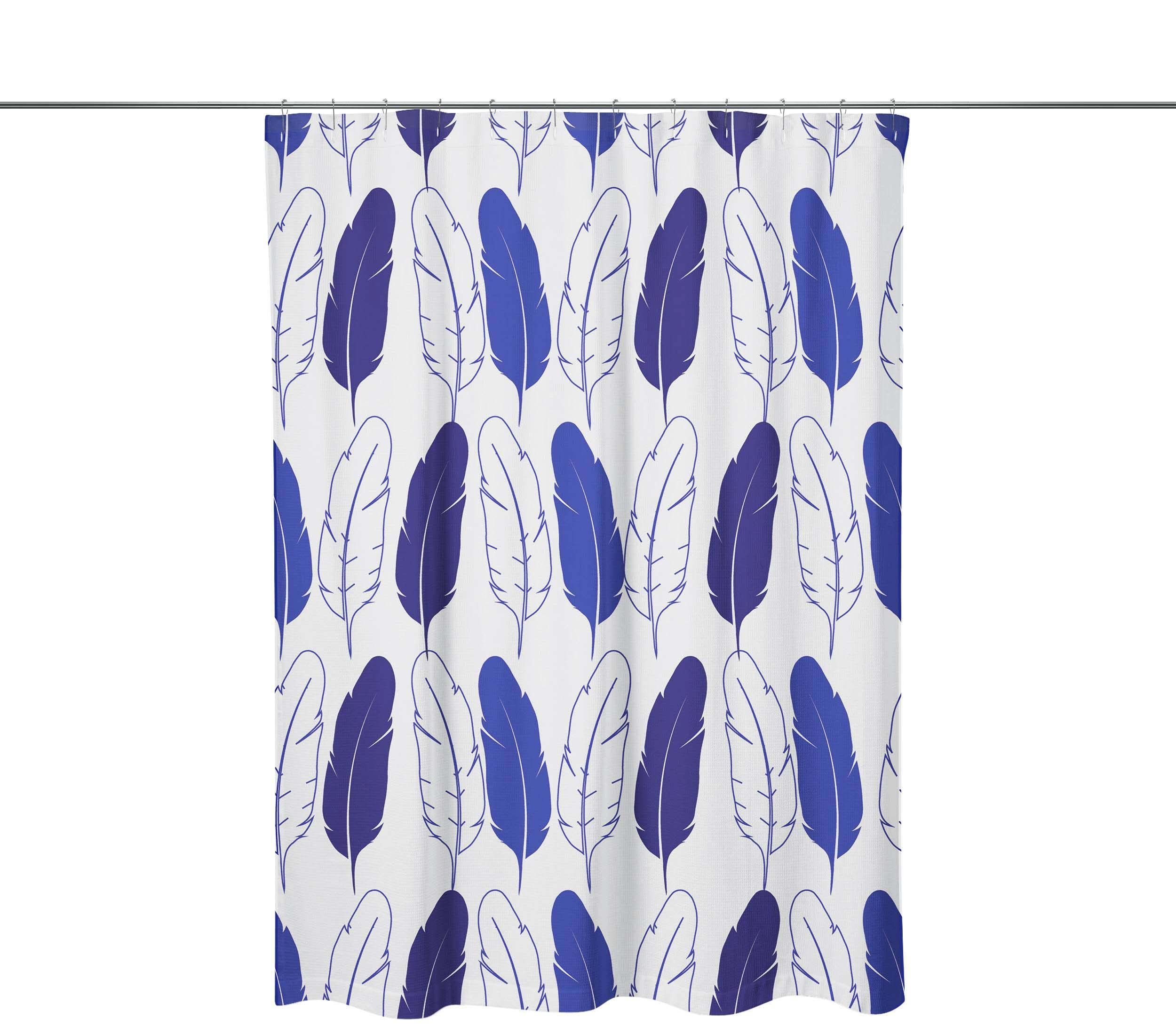 Bonamaison Anti-Mold, Waterproff Shower Curtain (150x200 cm) - Designed and Manufactured in Turkey