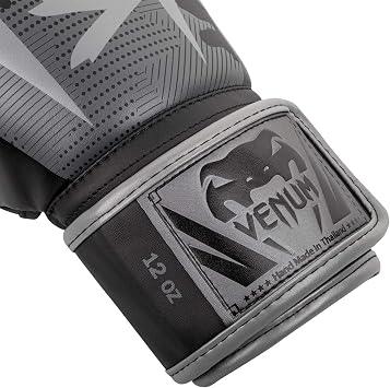 Venum Elite Boxing Gloves Black/Dark Camo 8 oz