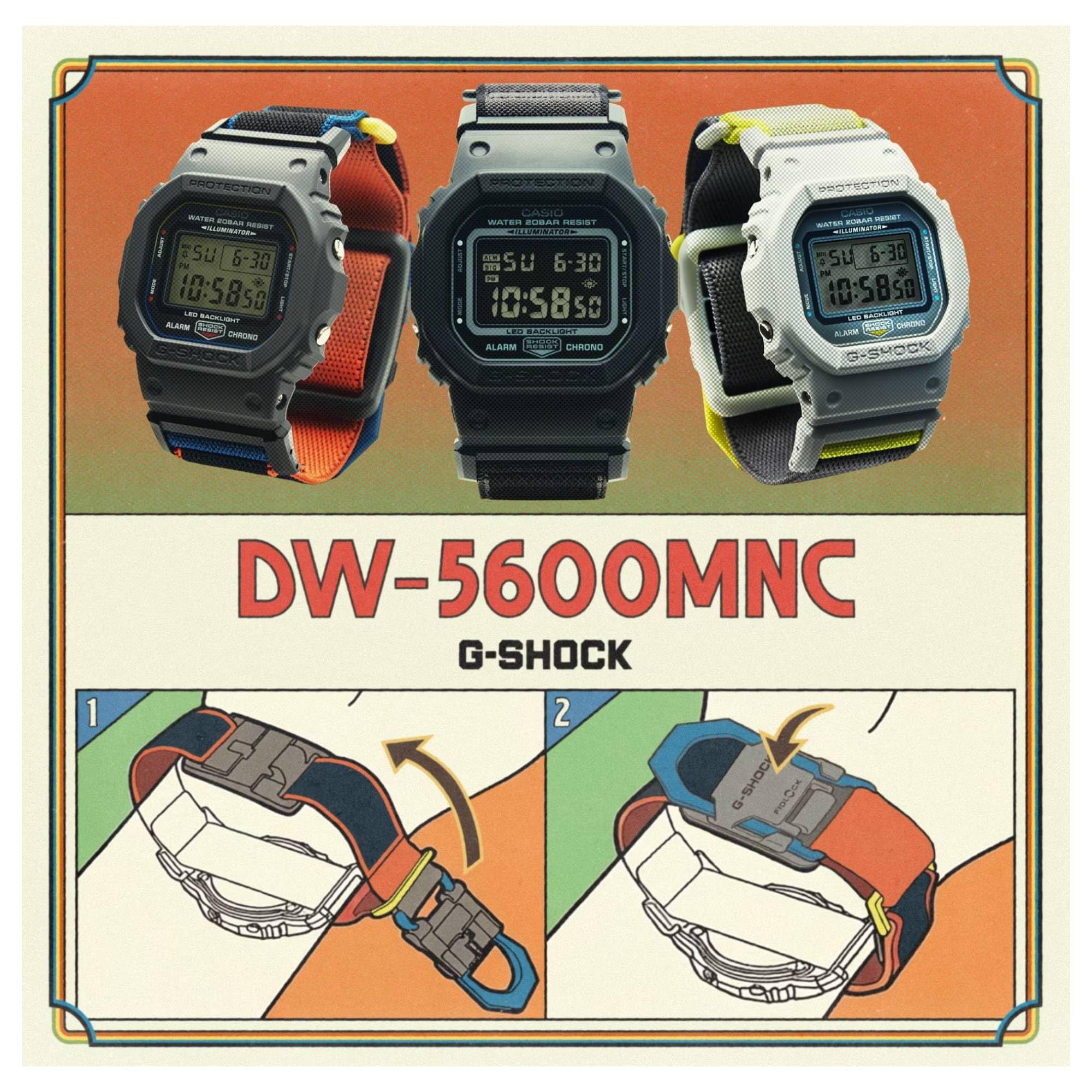 Casio DW-5600MNC-8A2ER Orologio Da Uomo