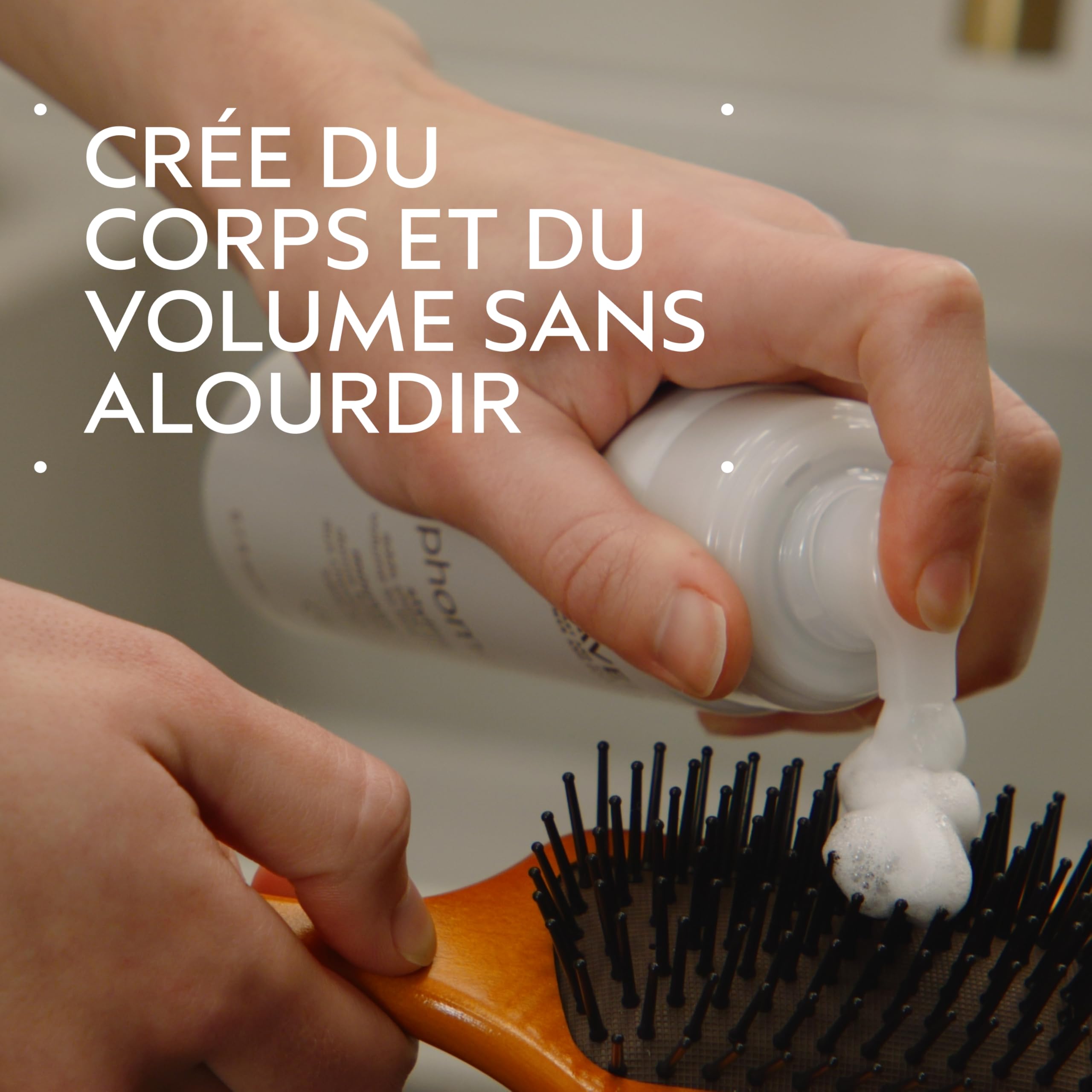 Aveda Phomollient Mousse Coiffante | Mousse fixante et hydratante pour cheveux fins et cheveux raides | Mousse légère à moyenne tenue, 200 ml