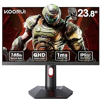 KOORUI ゲーミングモニター 24.5インチ (170Hz/1ms KOORUI ゲーミングモニター 24.5インチ (170Hz/1ms/フルHD/VA