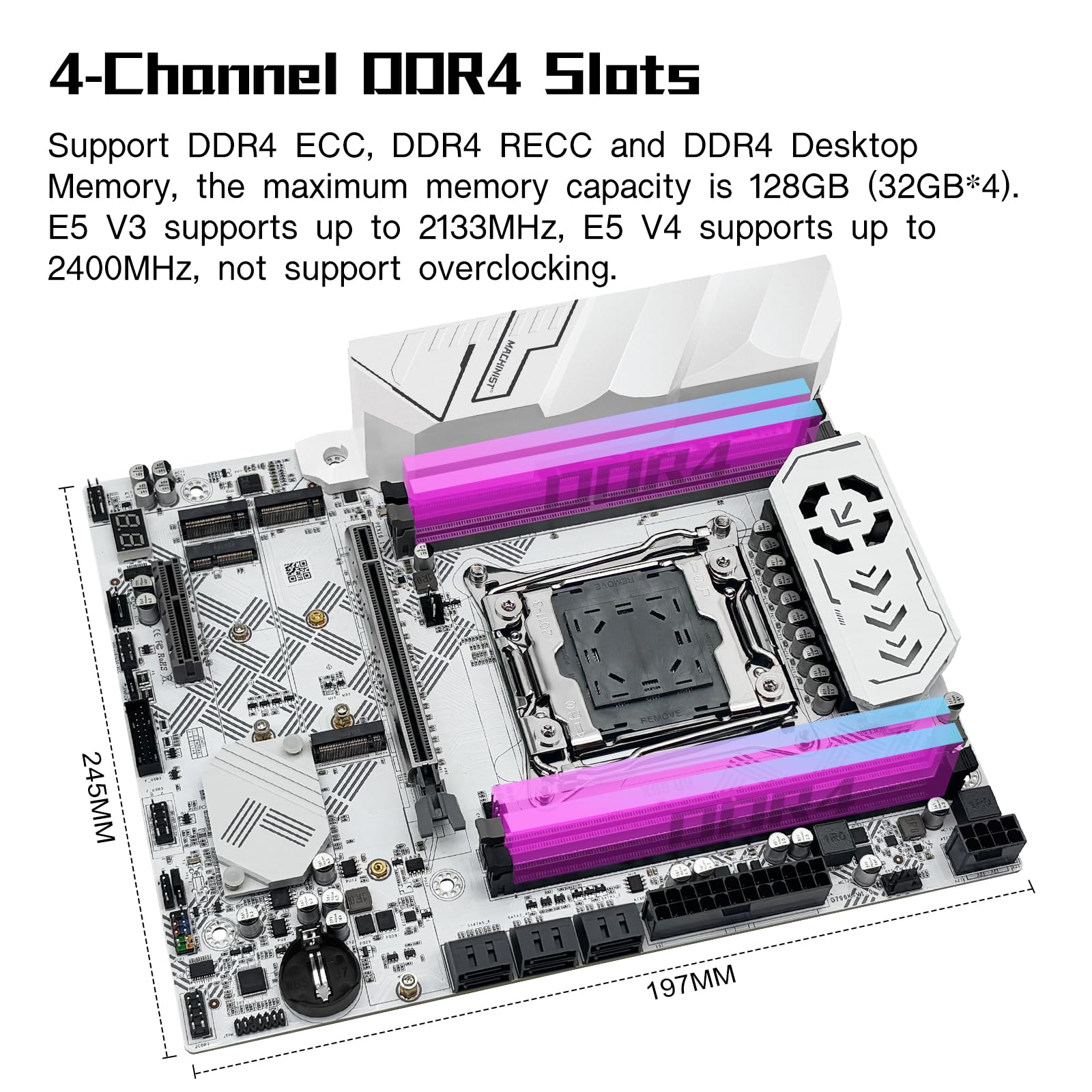 Amazon | MACHINIST X99 LGA 2011-V3 マザーボード Intel Xeon E5 V3