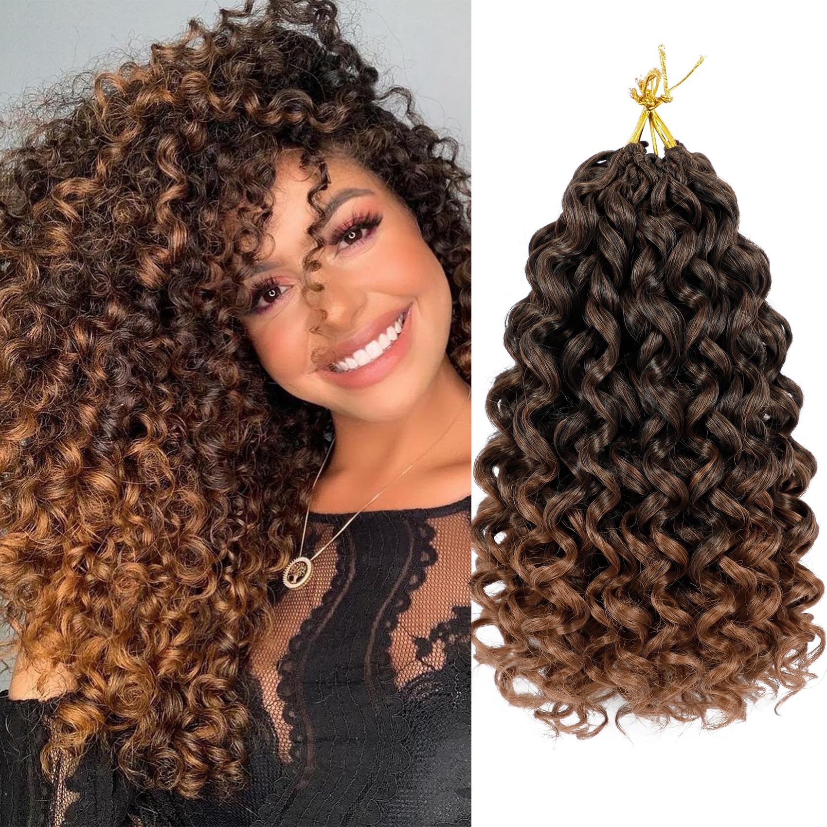 Packs Gogo Curl Crochet Hair 10 Inch Short Curly Desertcart