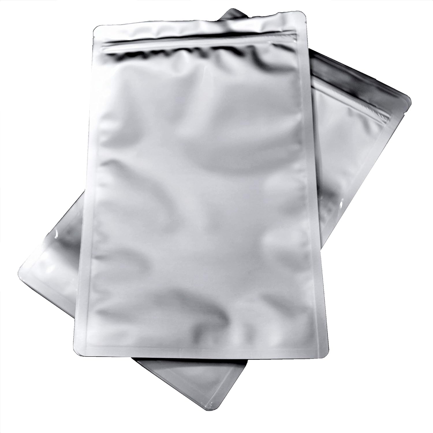 7 Mil Zip Top Mylar Bags (50, 1 Gallon 10 x 16 Inch)