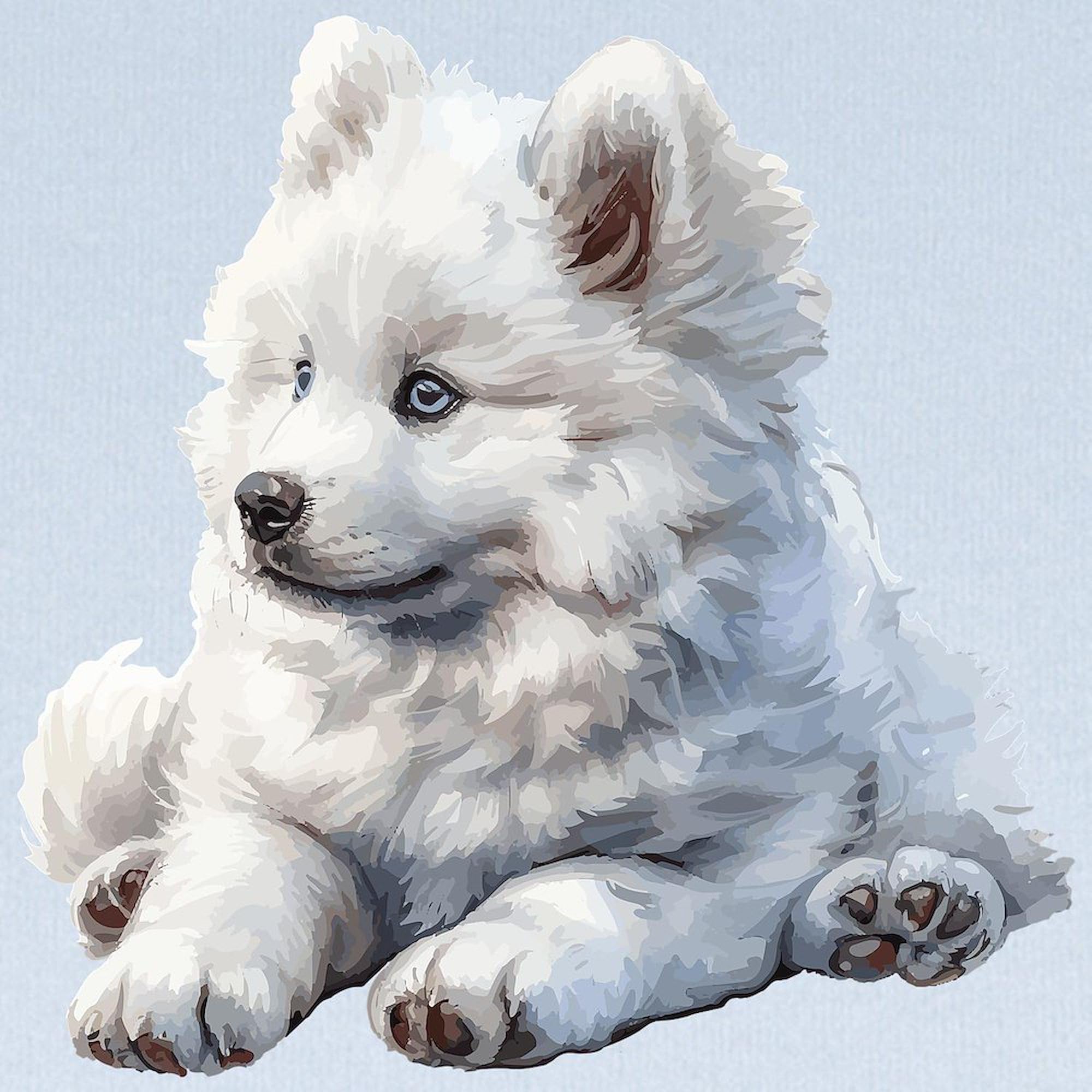 CafePress Samoyed Puppy Baby Blanket, Super Soft Newborn Swaddle