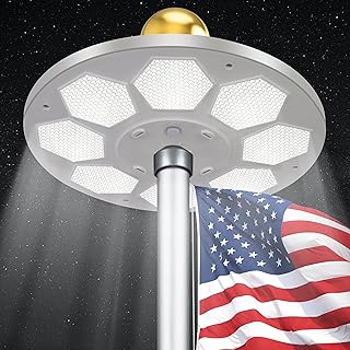 PPQ Solar Flagpole LED Light