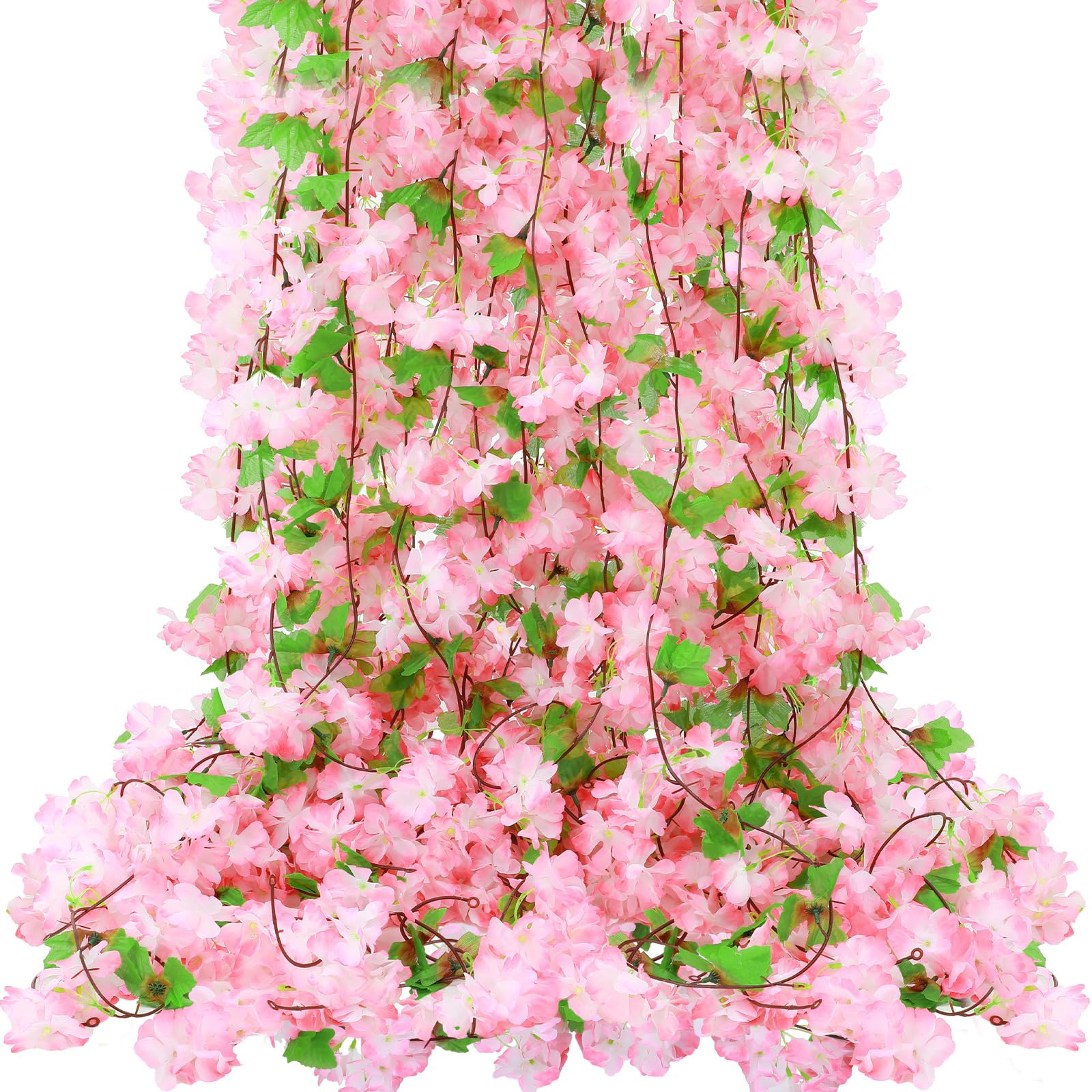 Guirlande fleurs de cerisier artificielle sans flétrissement pour buffet
