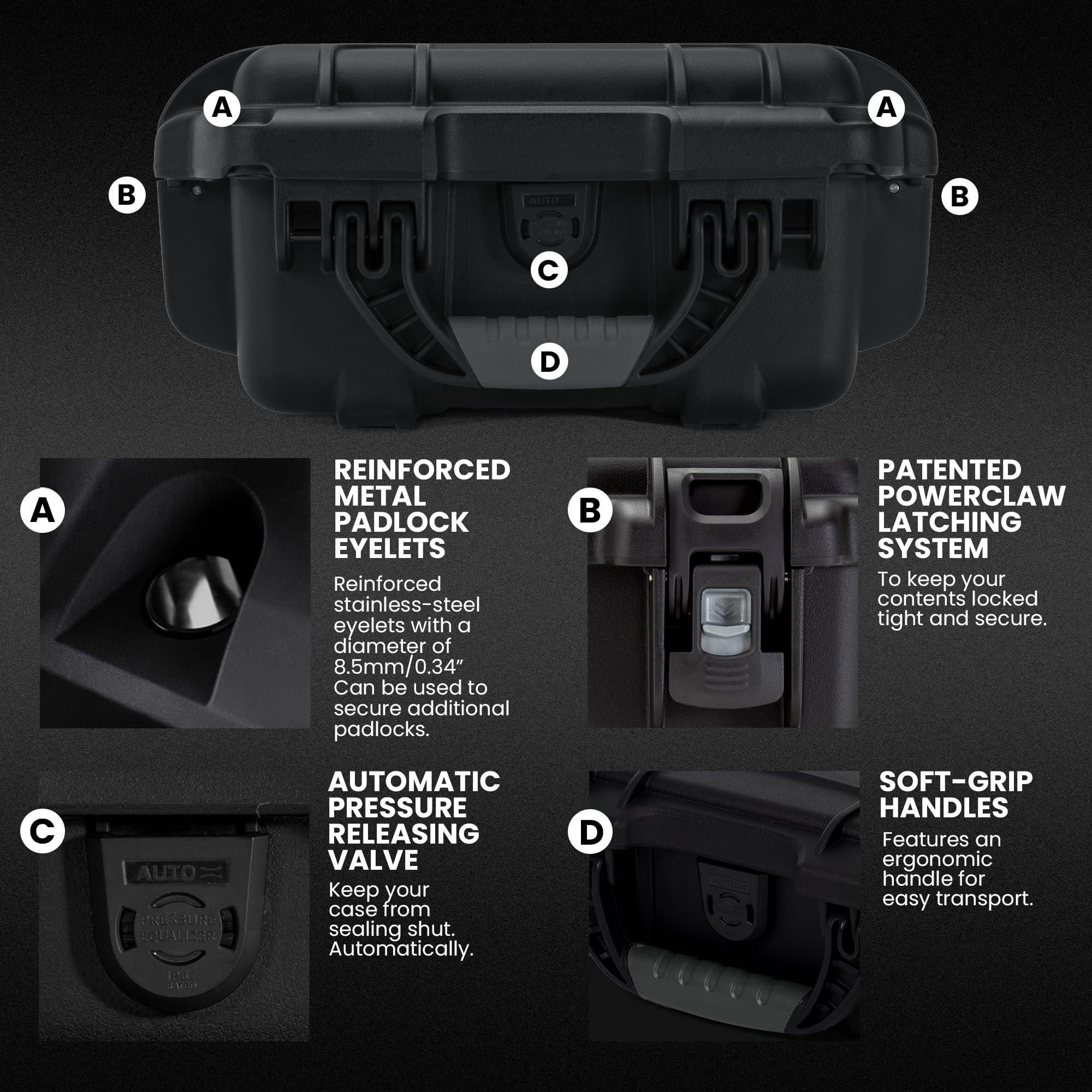 Amazon.com : NANUK 905 Empty Hard Case – IP67 Waterproof