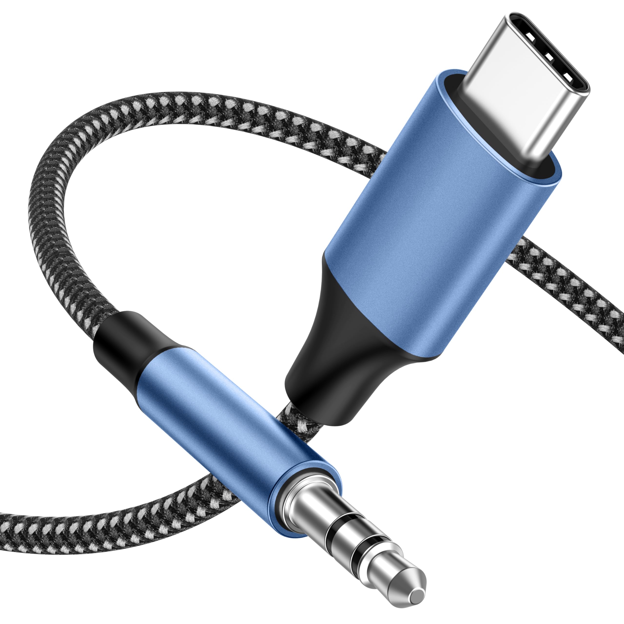 Amazon.co.jp: AUX USB C 3.5mm 変換ケーブル オーディオケーブル DAC