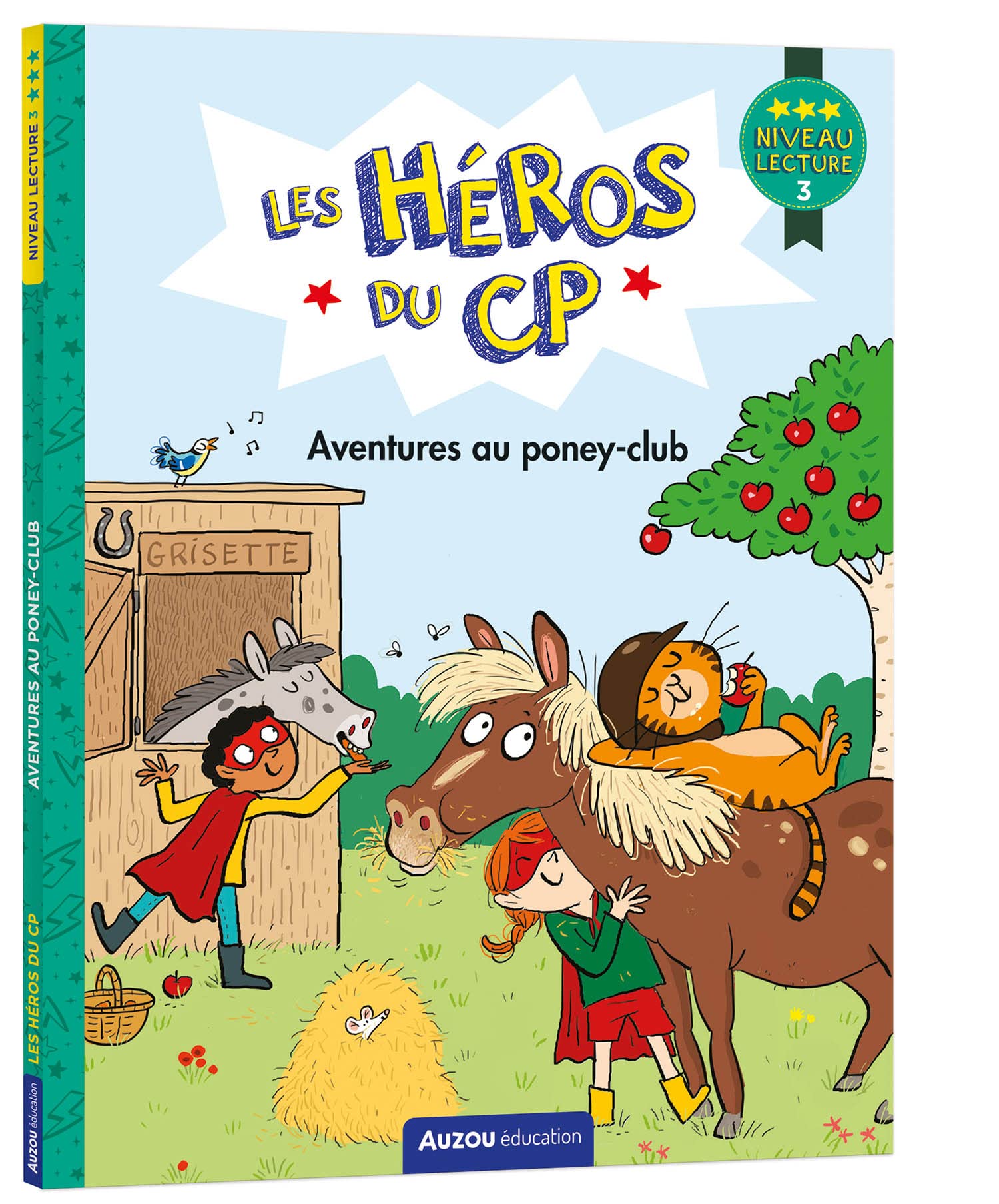 LES HEROS DU CP - AVENTURES AU PONEY CLUB NIV 3: Niveau lecture 3