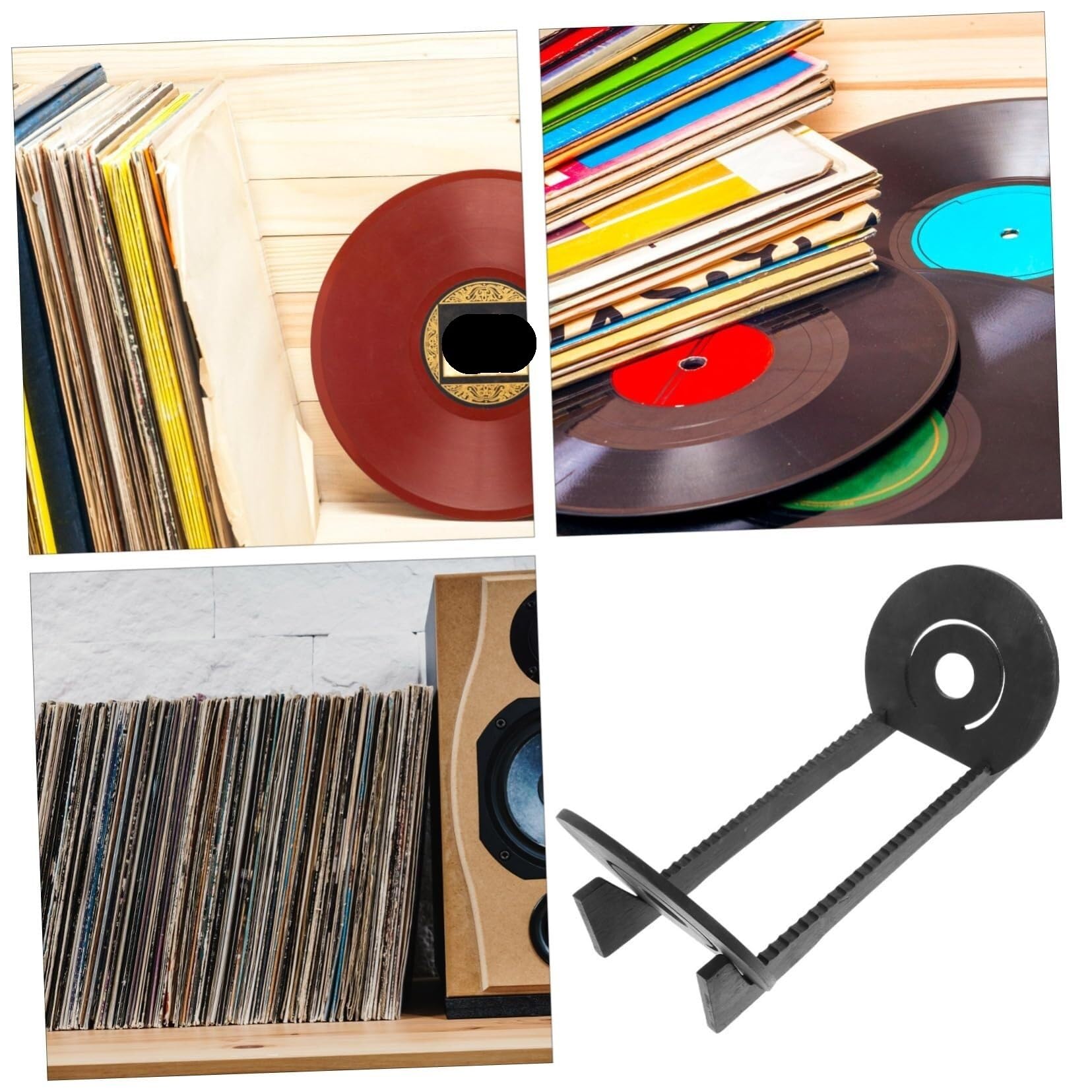 Esposizione E Archivio Porta CD Dischi In Vinile Espositore For Album Organizzatore Da Tavolo Collezione Vinili Sala Musica E Collezionisti