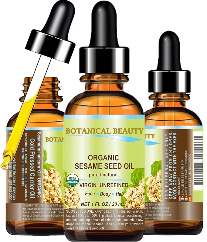 Botanical Beauty Óleo de Semente de Gergelim 30 mL