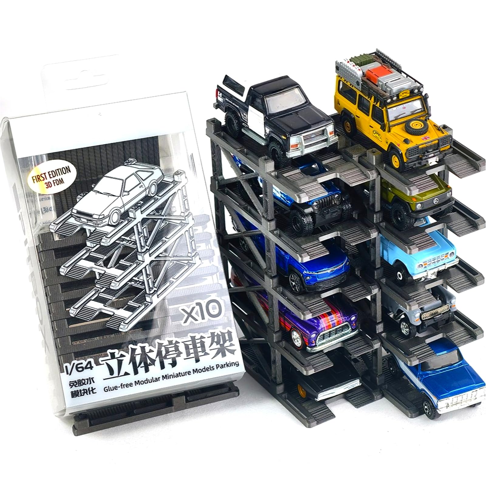 Amazon.co.jp: 1:64 ジオラマ ホットウィール モジュラーカー