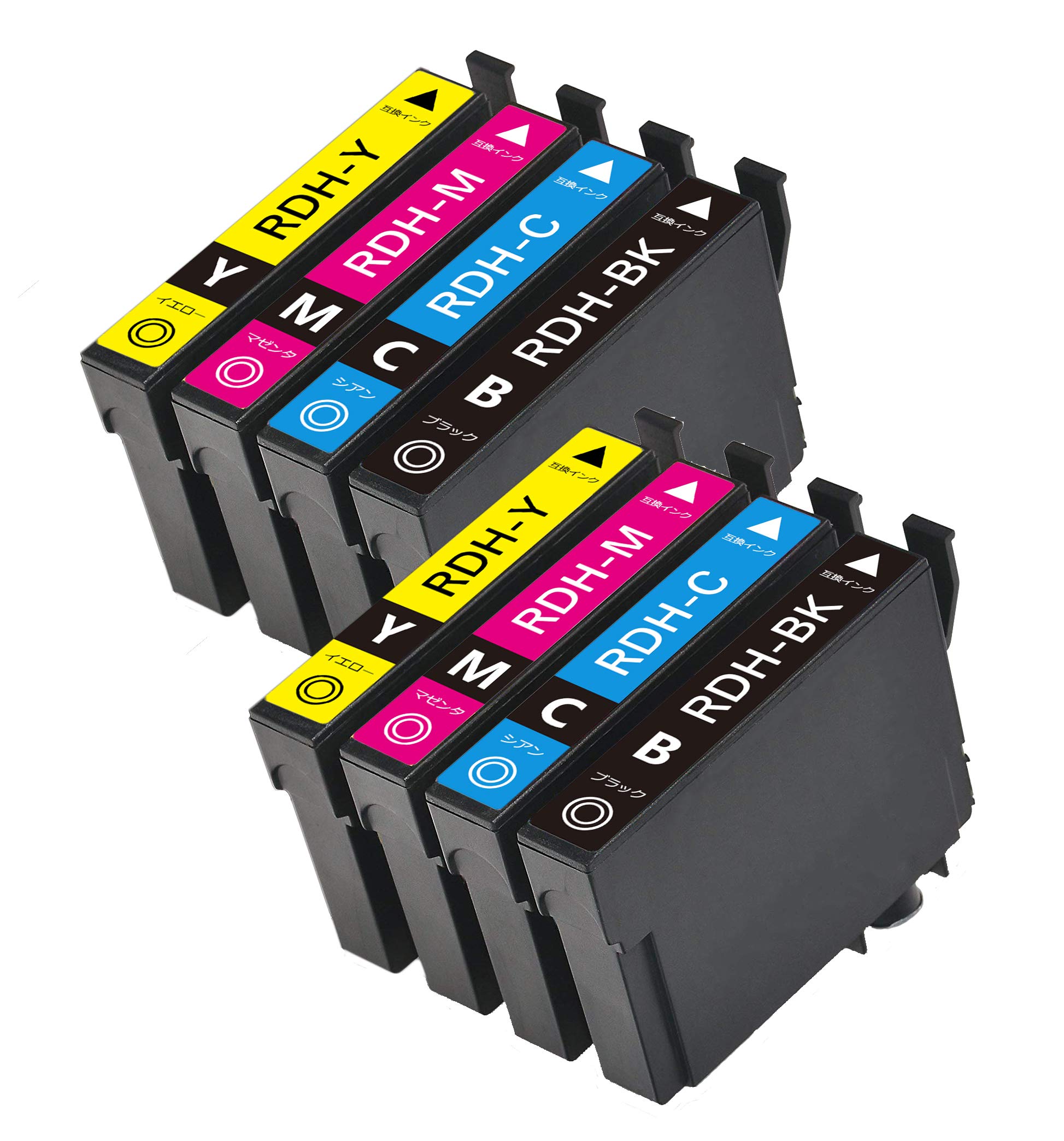 Amazon.co.jp: PX-048A PX-049A RDH-4CL インクカートリッジ 4色 2