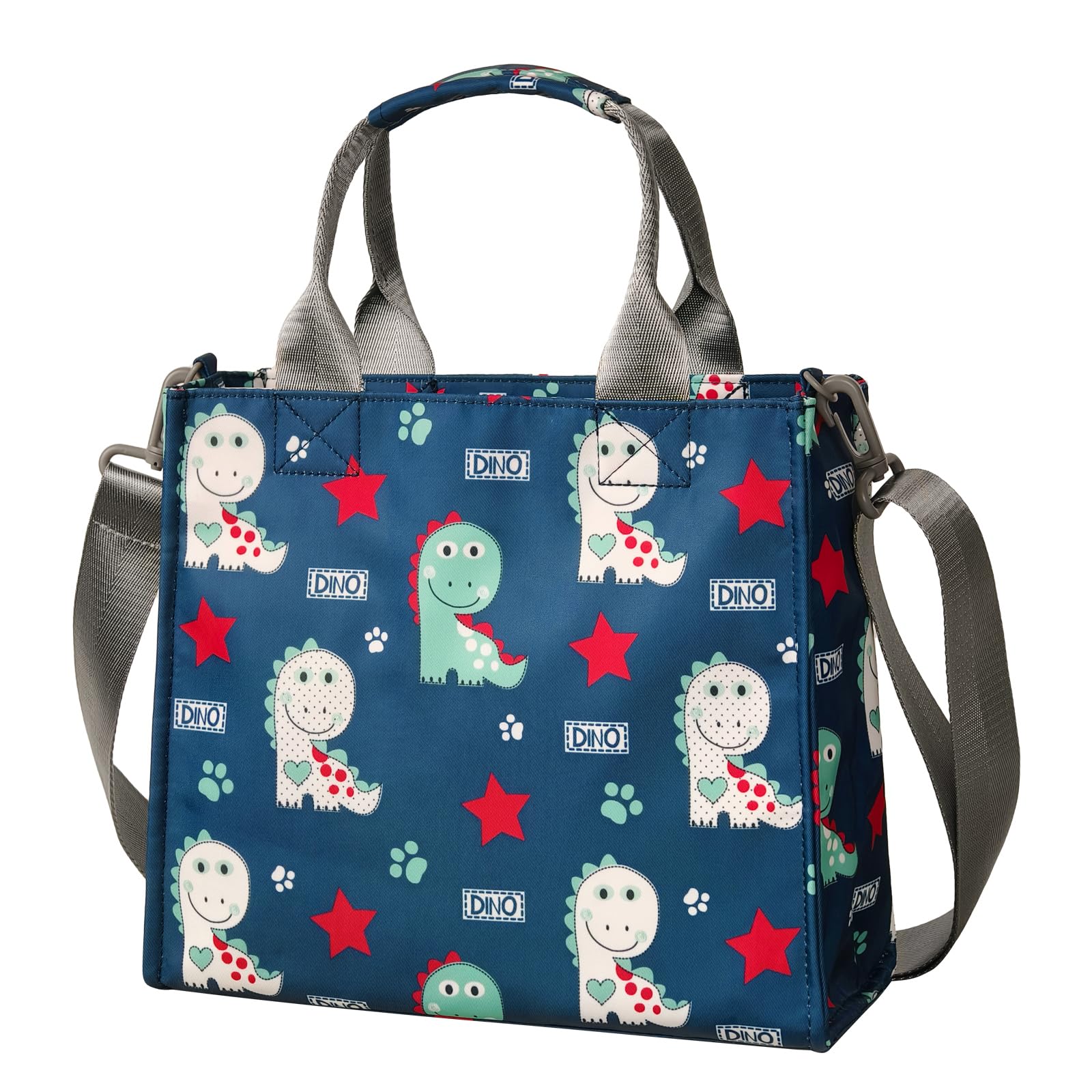 Kleine Wickeltasche, wasserdicht, Reisetasche, Mini-Wickeltasche, multifunktional, kleine Wickeltaschen, Umhängetasche (niedlicher Dinosaurier)