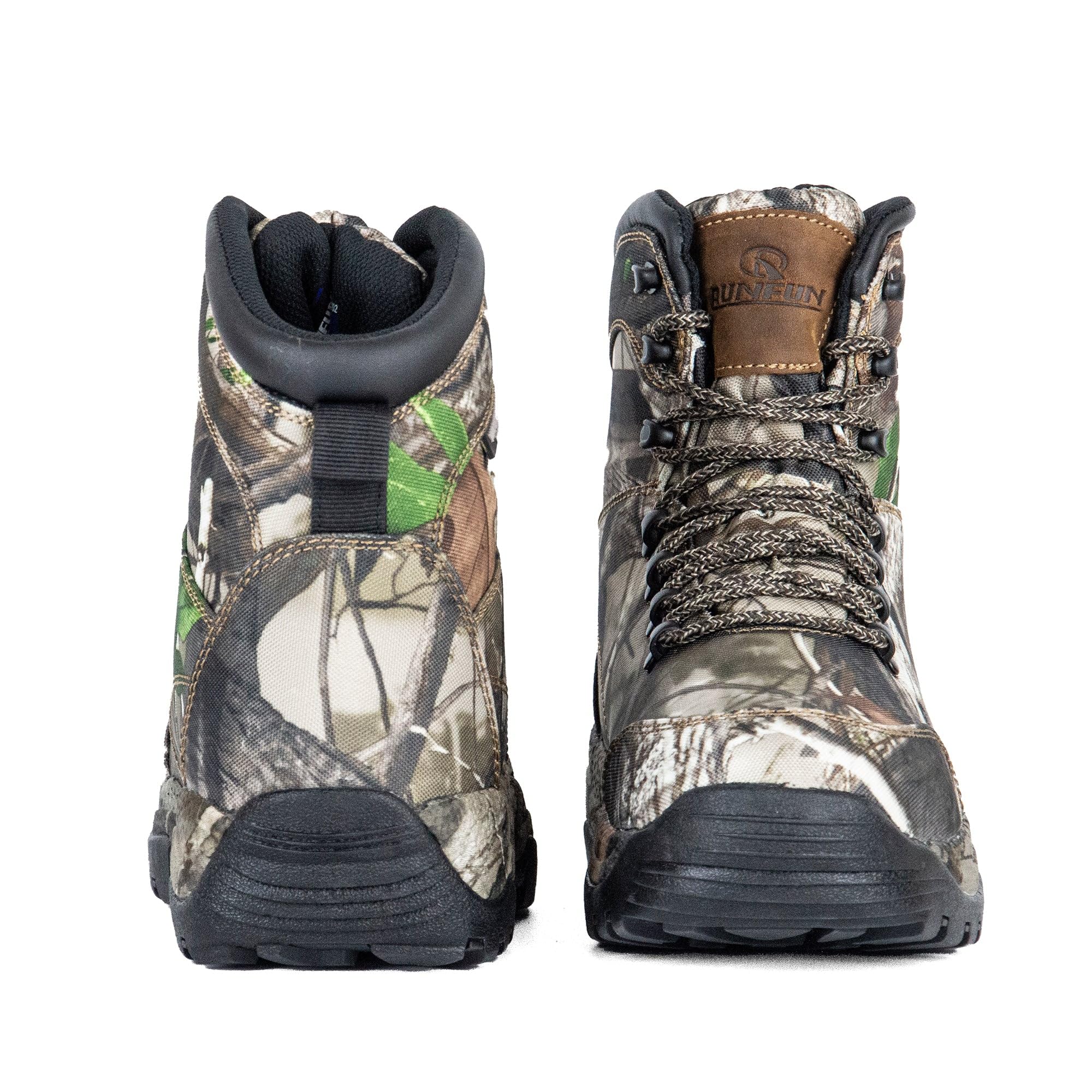 Men's Waterproof Hunting Boots, 7'' Insulated Lightweight Hiking Boot, 200g Thinsulate'