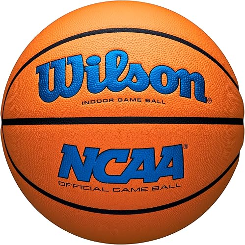 Miniatura 19 de Wilson NCAA Evo NXT Balones de Baloncesto Oficiales para Juegos en Interiores - Tamaños 6 y 7