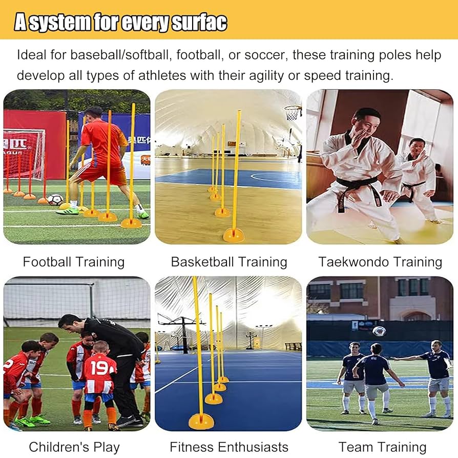 アジリティポール Amazon.co.jp: トレーニング・アジリティ・ポール 5 個の