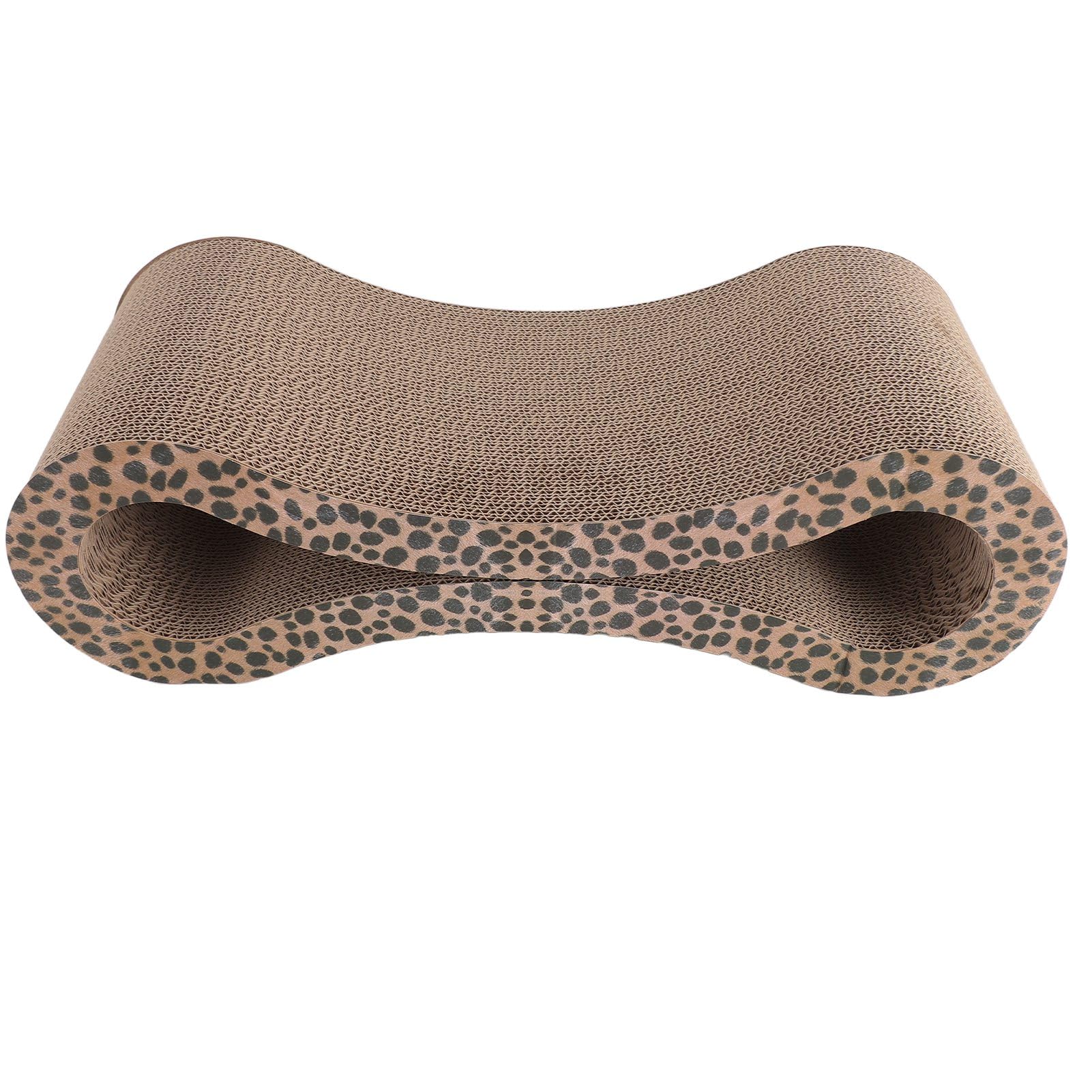 Tiragraffi per Gatti Lounge, Protezione per Mobili, Letto in Cartone Ondulato per Gatti, Tiragraffi Extra Spesso, Soddisfa gli Istinti Naturali, Funzione Reversibile per un Uso